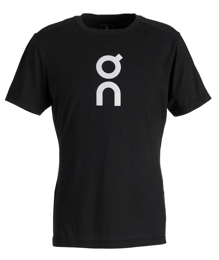 T-shirt en coton biologique avec logo image 0