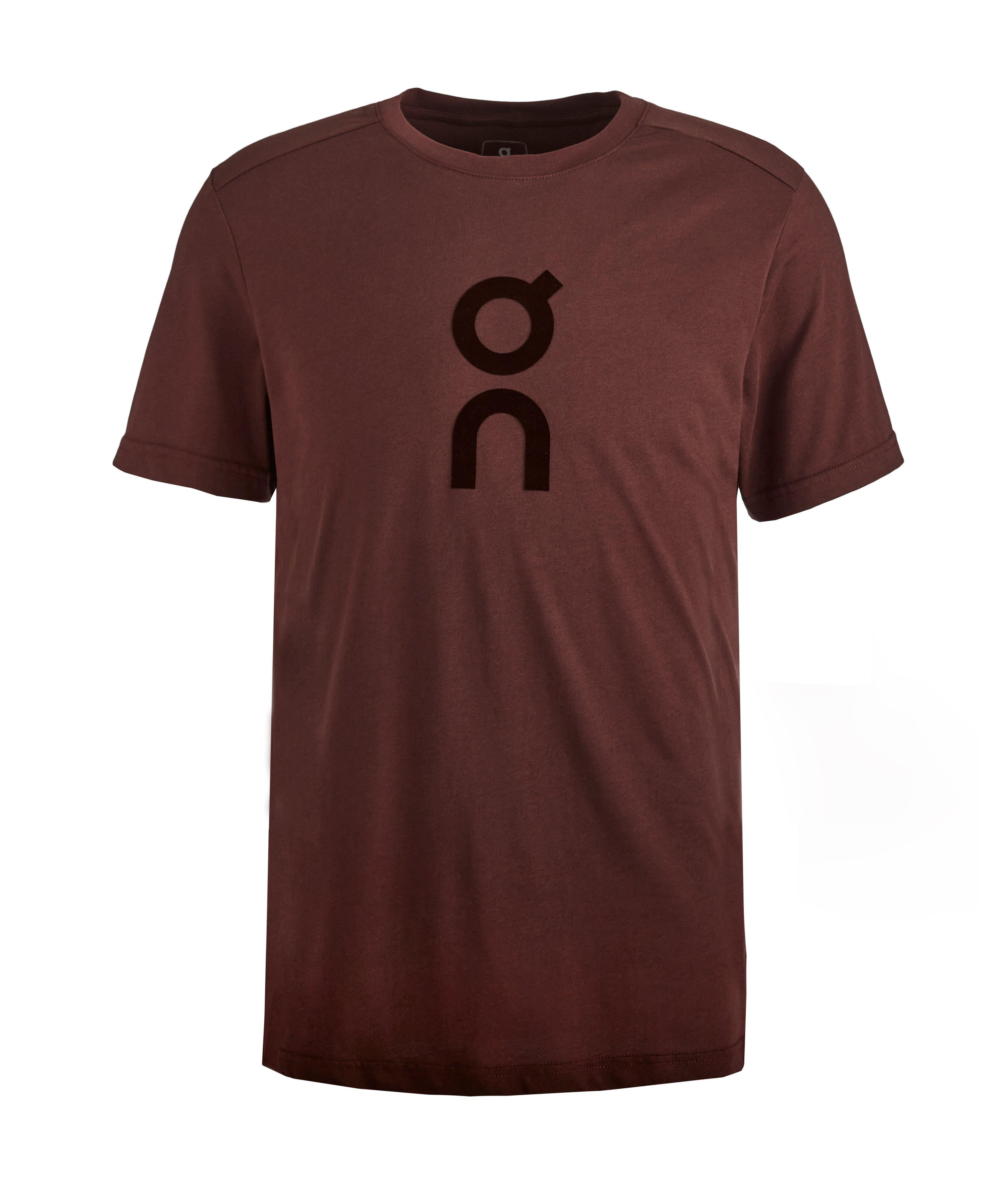 T-shirt en coton performance avec logo image 0
