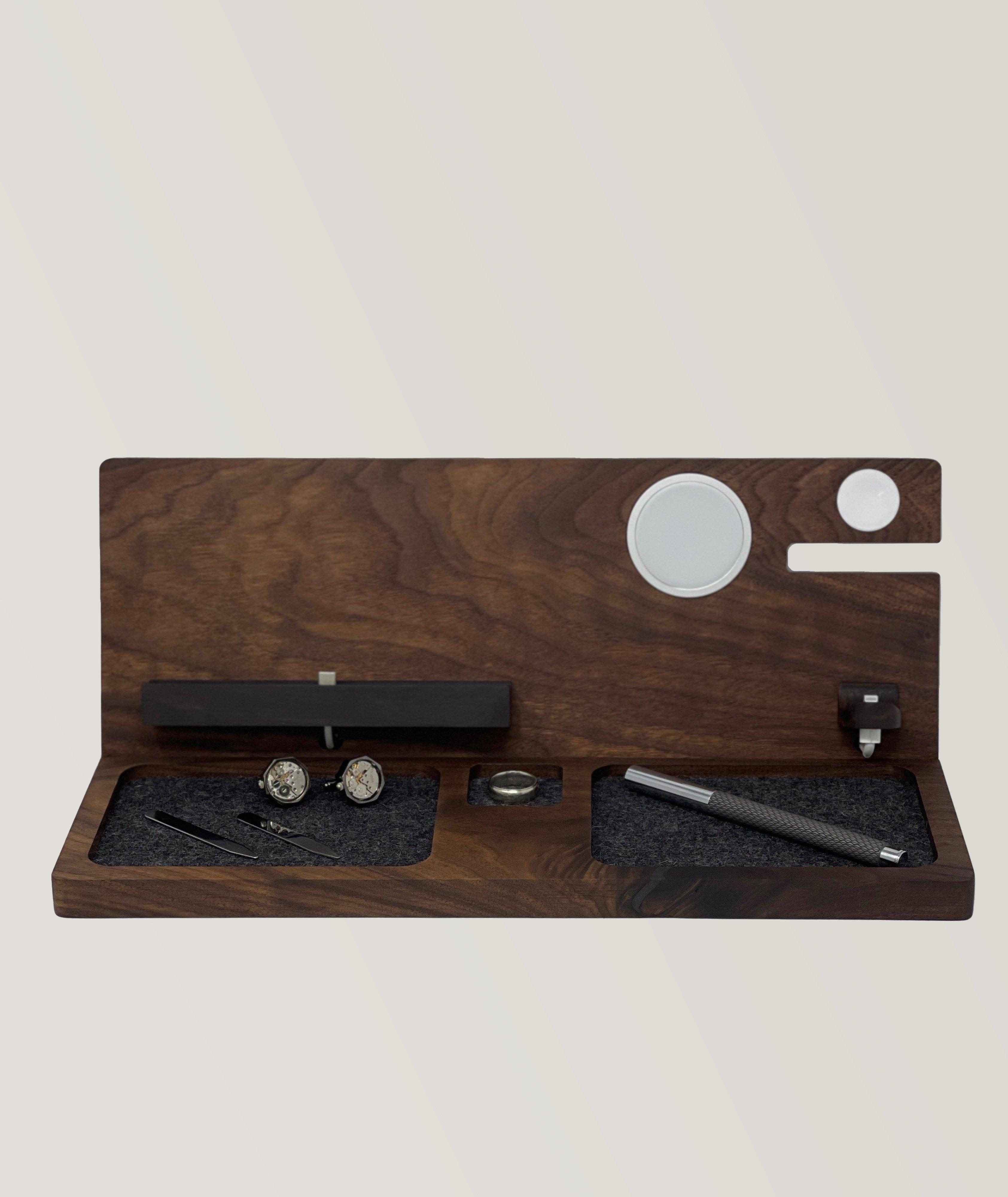 Station de recharge en bois pour tablette électronique image 1