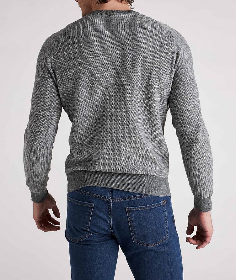 Cotton-Linen Blend Knit Sweater image 3