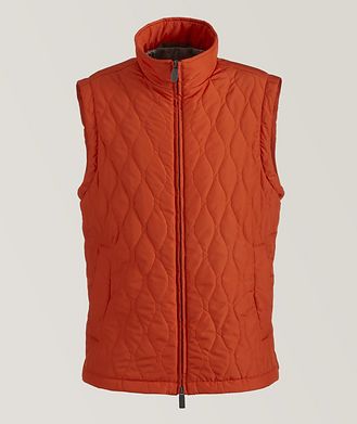 Canali Water-Repellent Quilted Vest