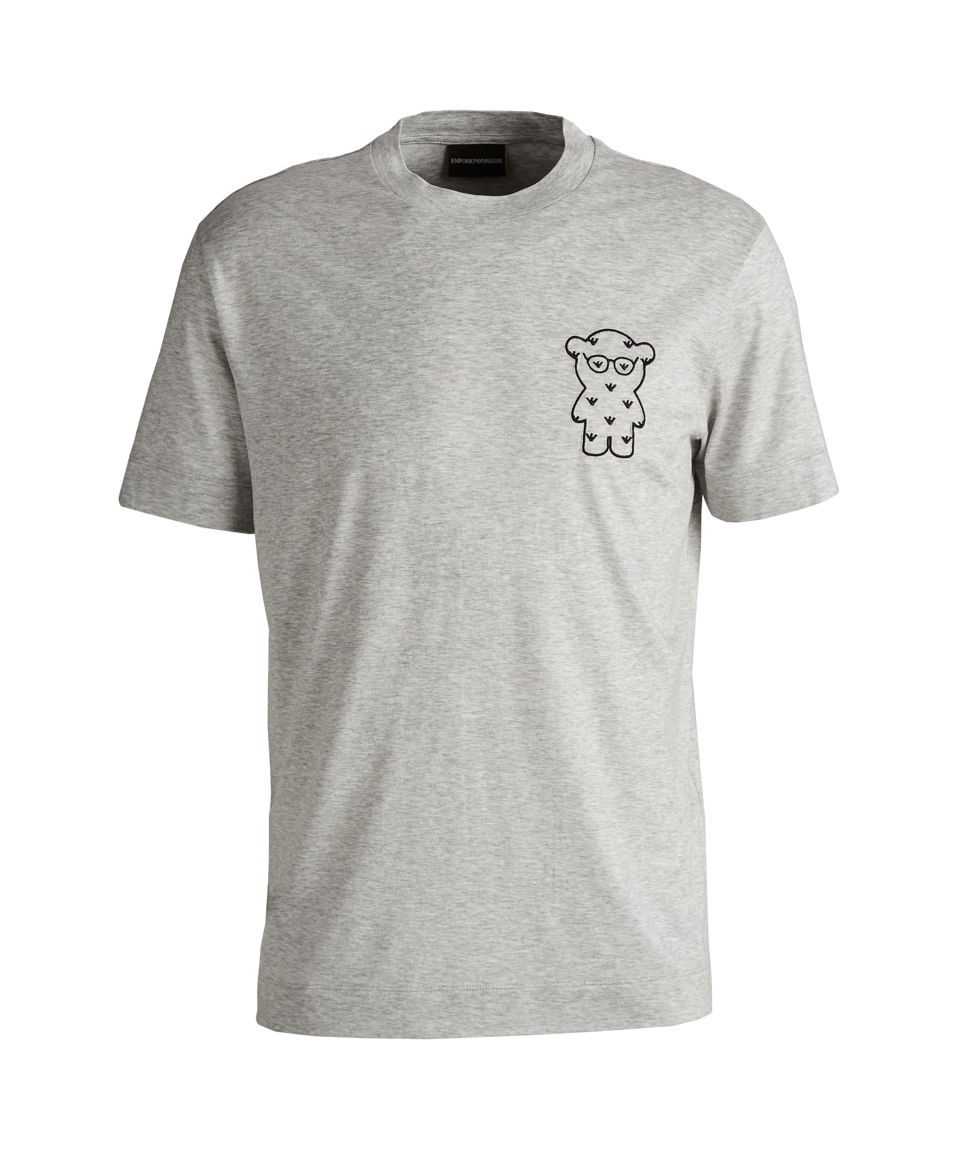 T-shirt en lyocell et coton, collection Manga Bear image 0
