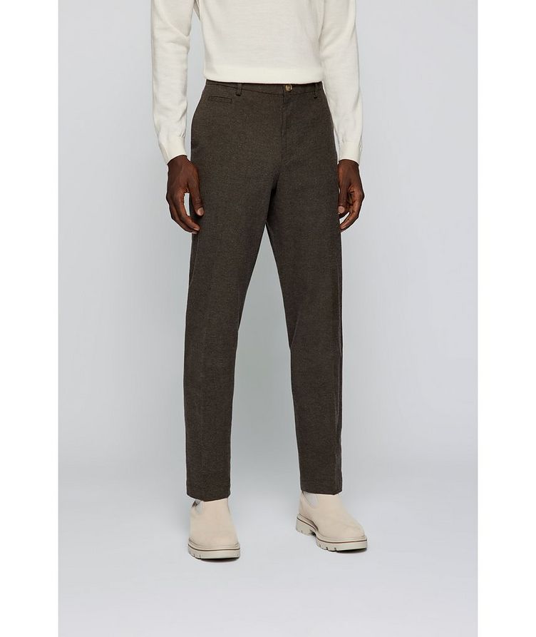 Stretch Cotton Trousers image 1