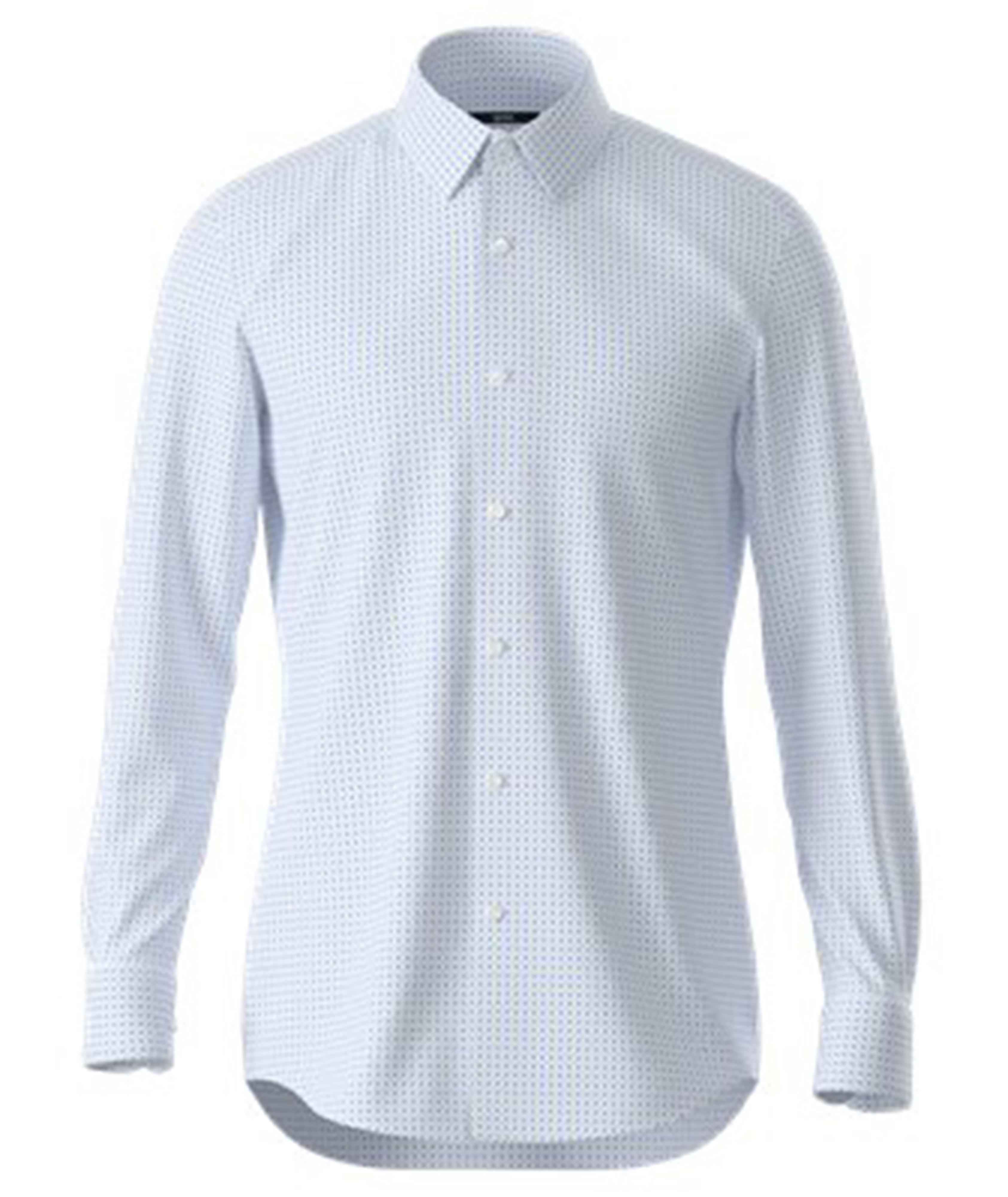 Hank Slim Fit Stretch Jersey Dress Shirt image 0