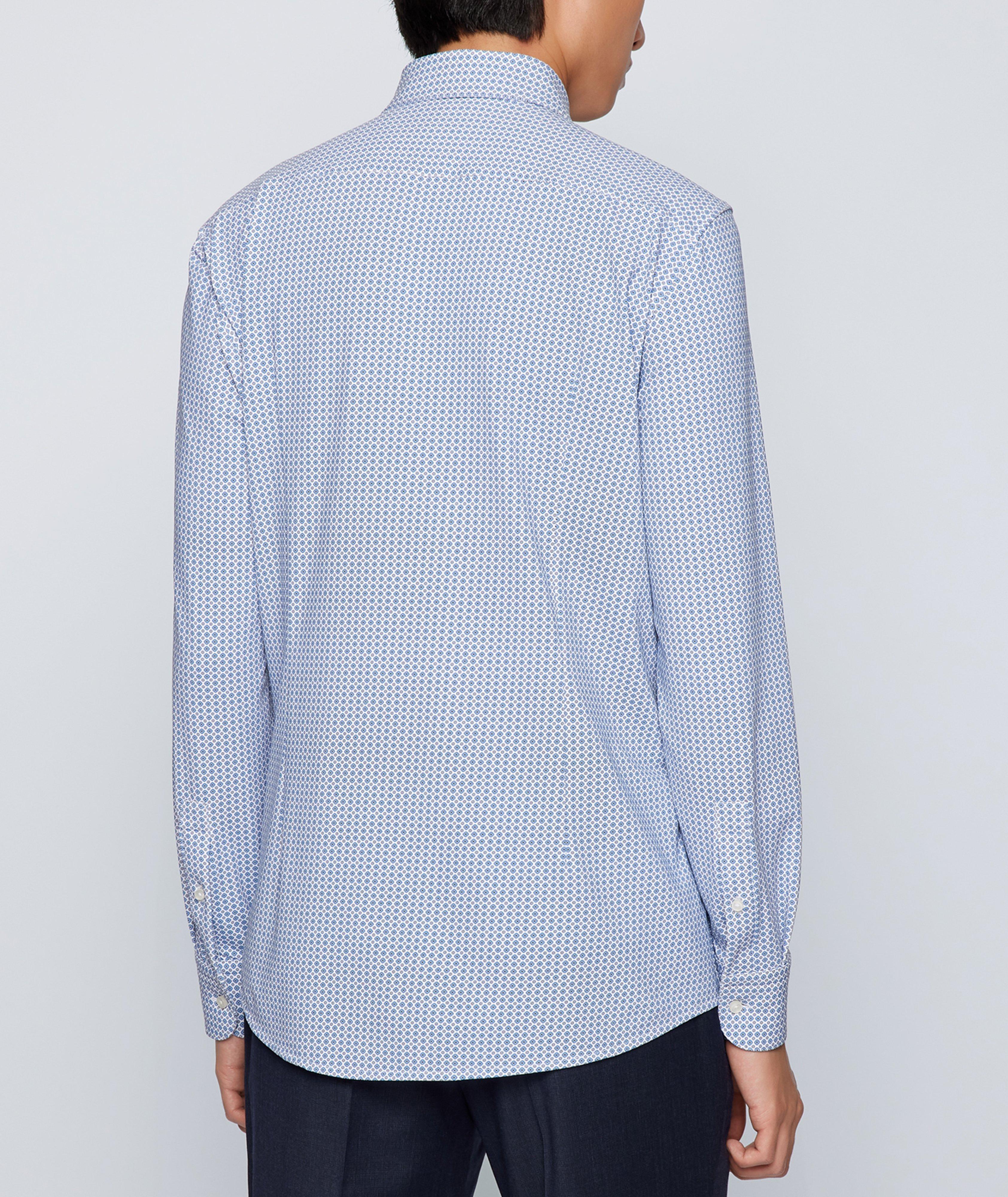 Hank Slim Fit Stretch Jersey Dress Shirt image 2