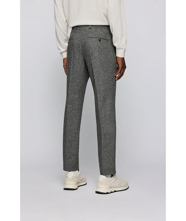 Wool-Silk Stretch Trousers picture 3