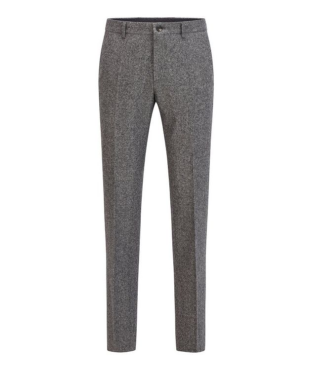 Wool-Silk Stretch Trousers picture 1