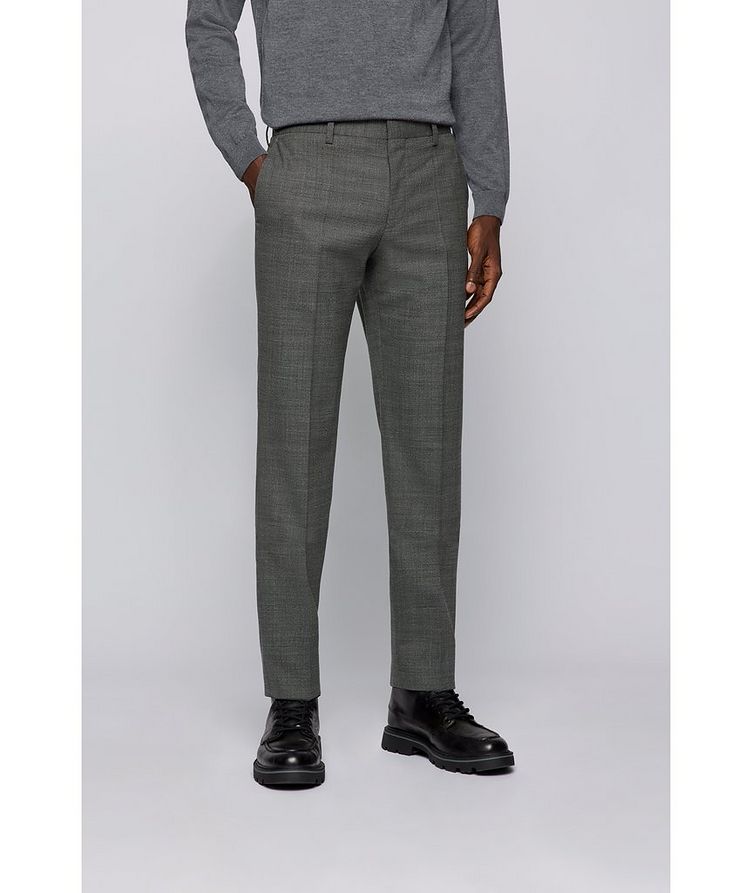 Wool Stretch Trousers image 1
