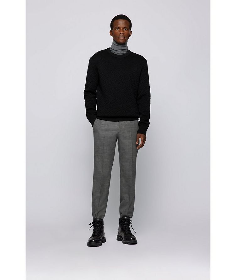 Wool Stretch Trousers image 5