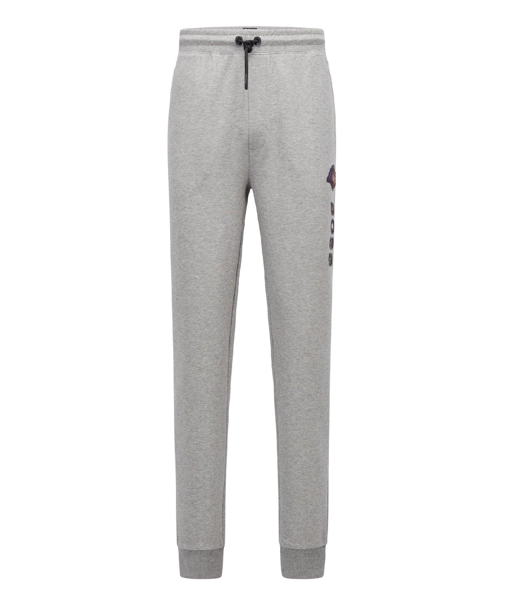 BOSS X NBA Logo Cotton-Blend Joggers image 0