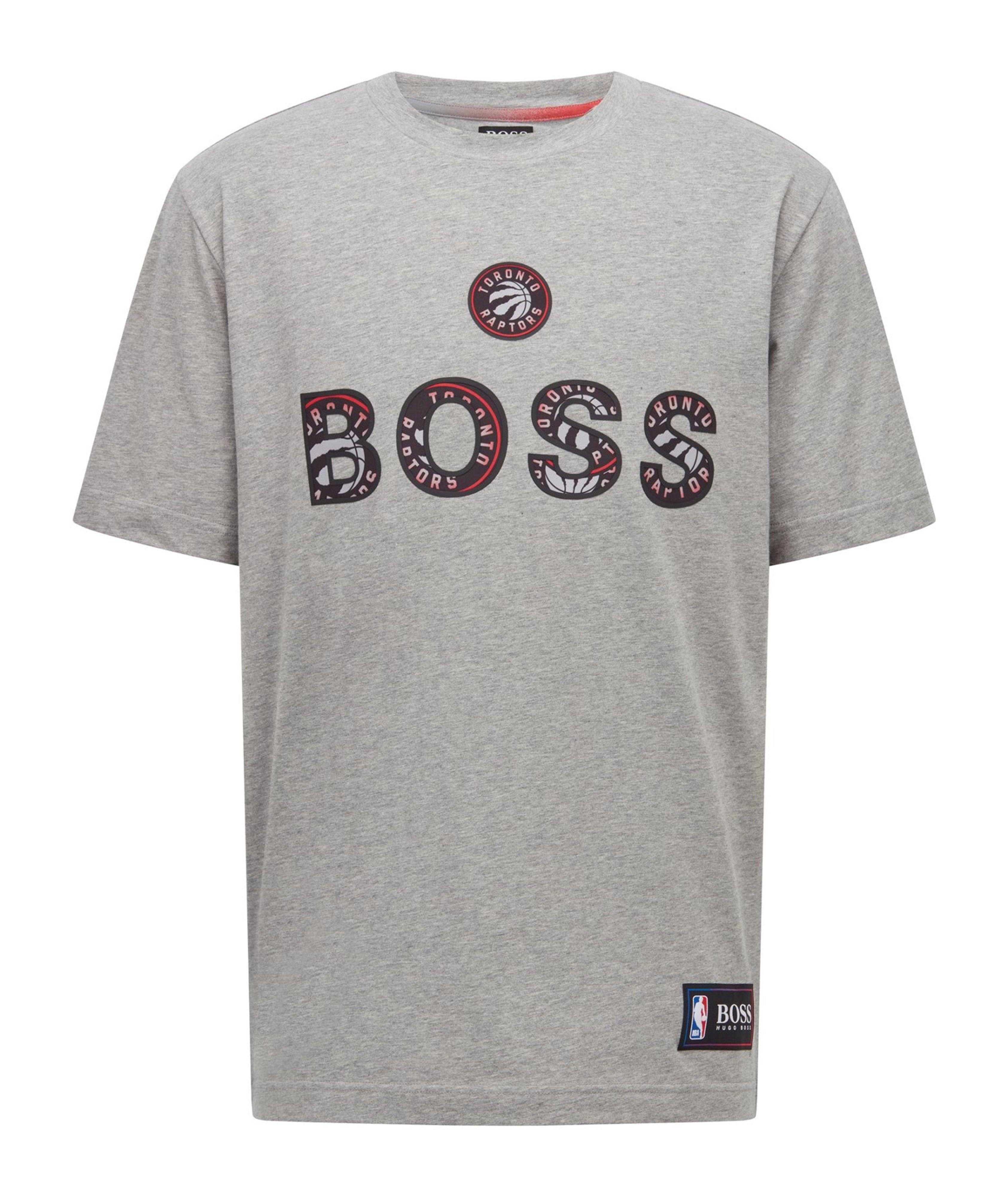 BOSS X NBA Stretch-Cotton T-Shirt image 0