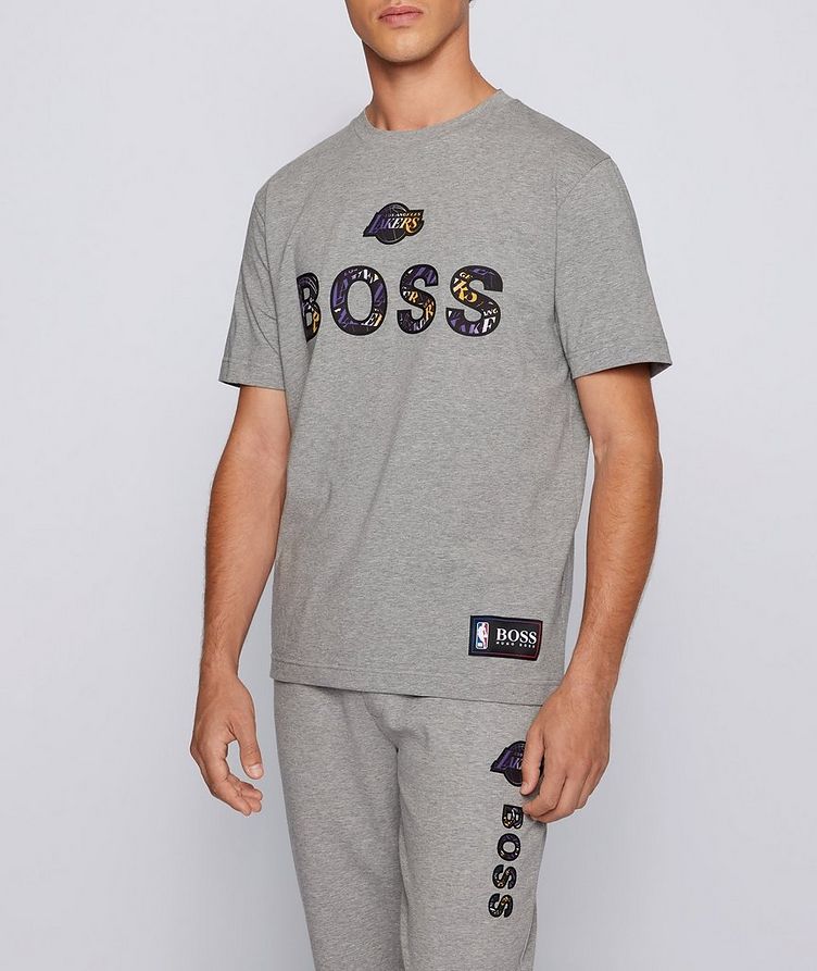 T-shirt en coton extensible, collection NBA image 1