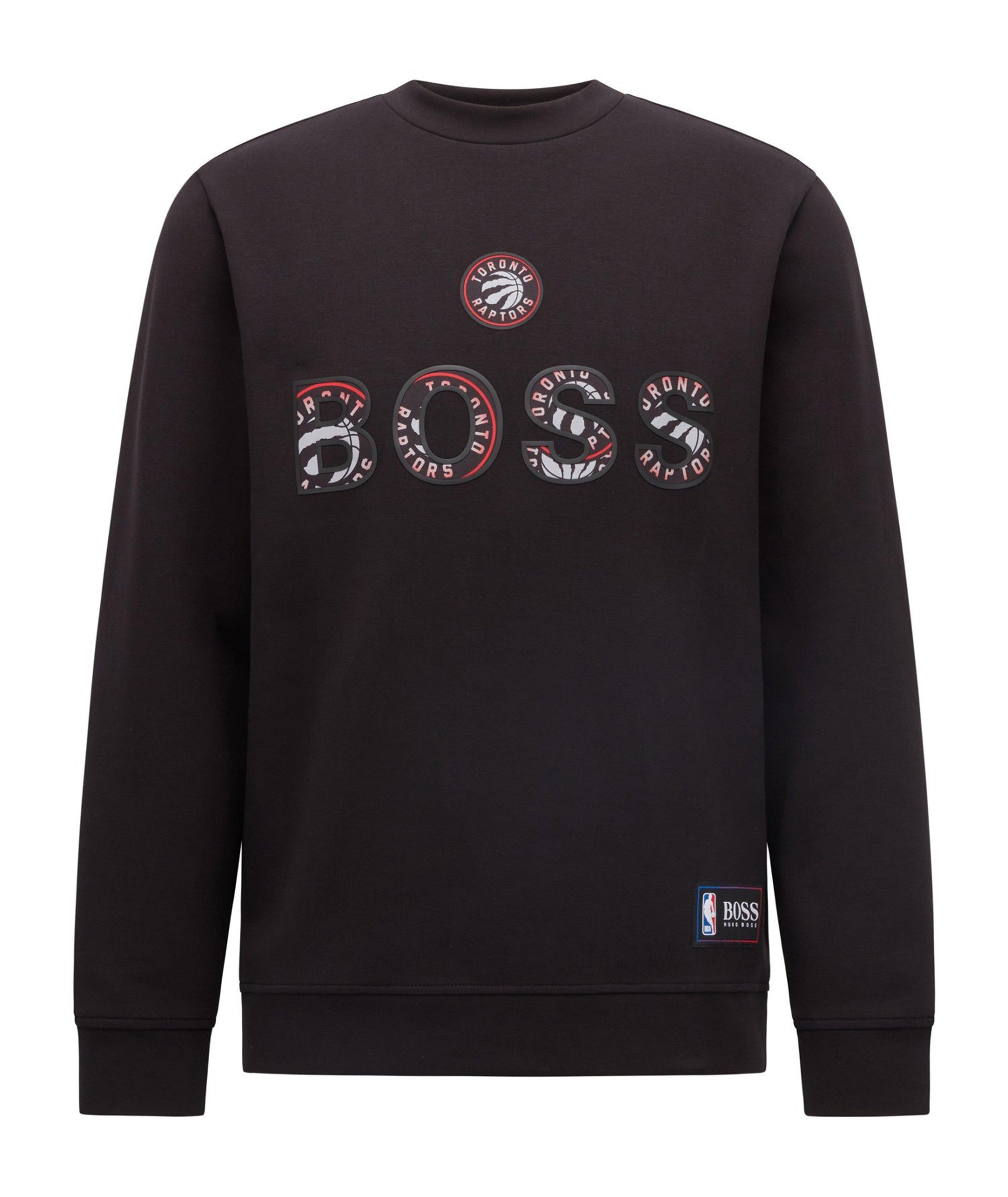 BOSS X NBA Long-Sleeve Cotton-Blend T-Shirt image 0