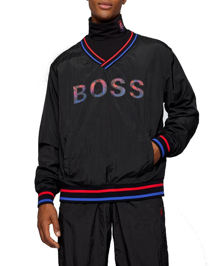 BOSS x NBA Nylon Sweatshirt image 3