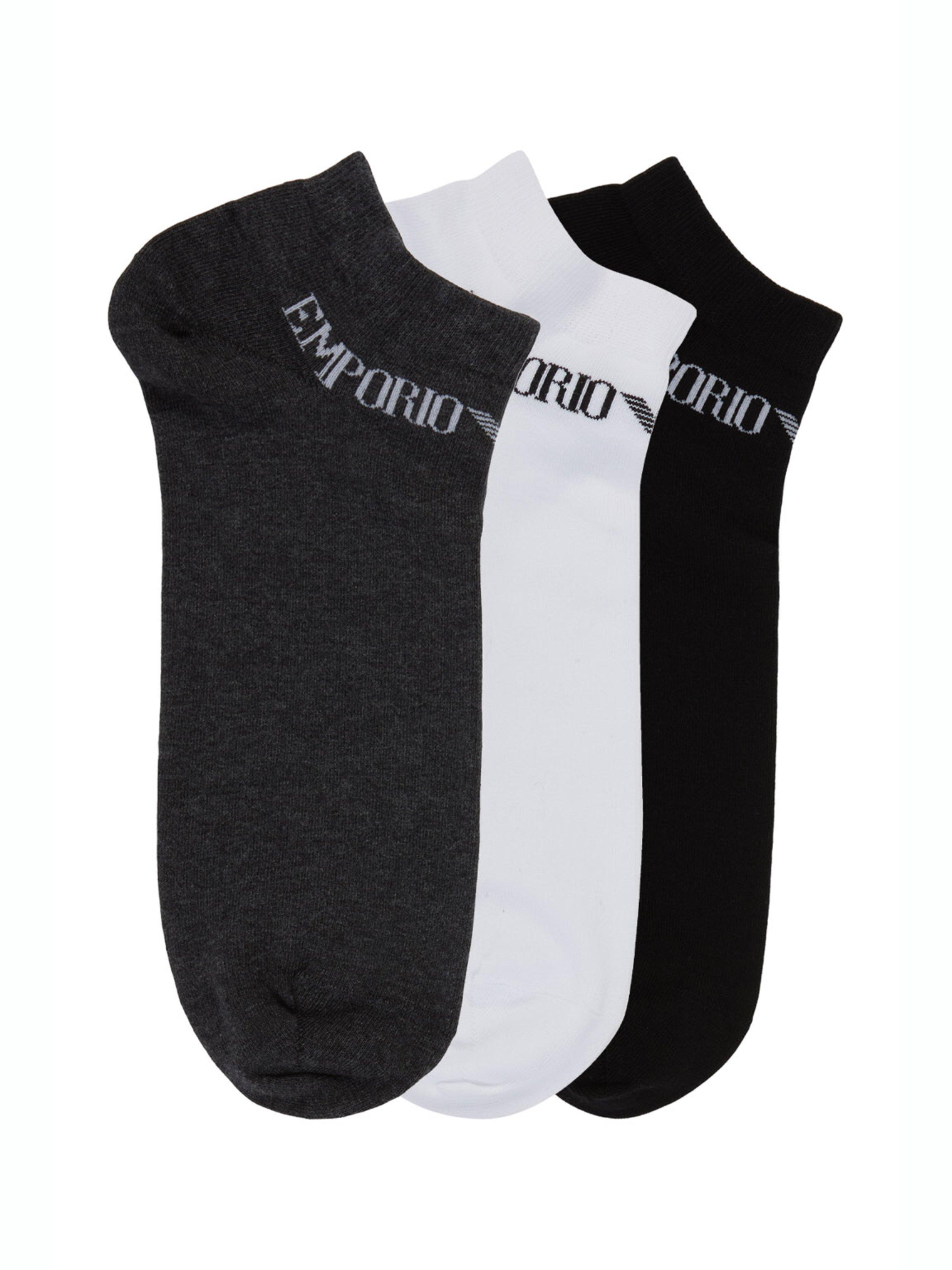 Ensemble de trois paires de chaussettes en coton extensible image 0