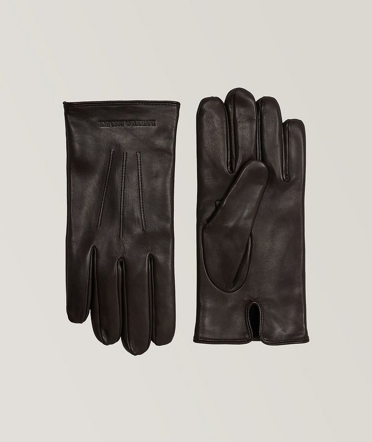 Lambskin Nappa Leather Gloves image 0