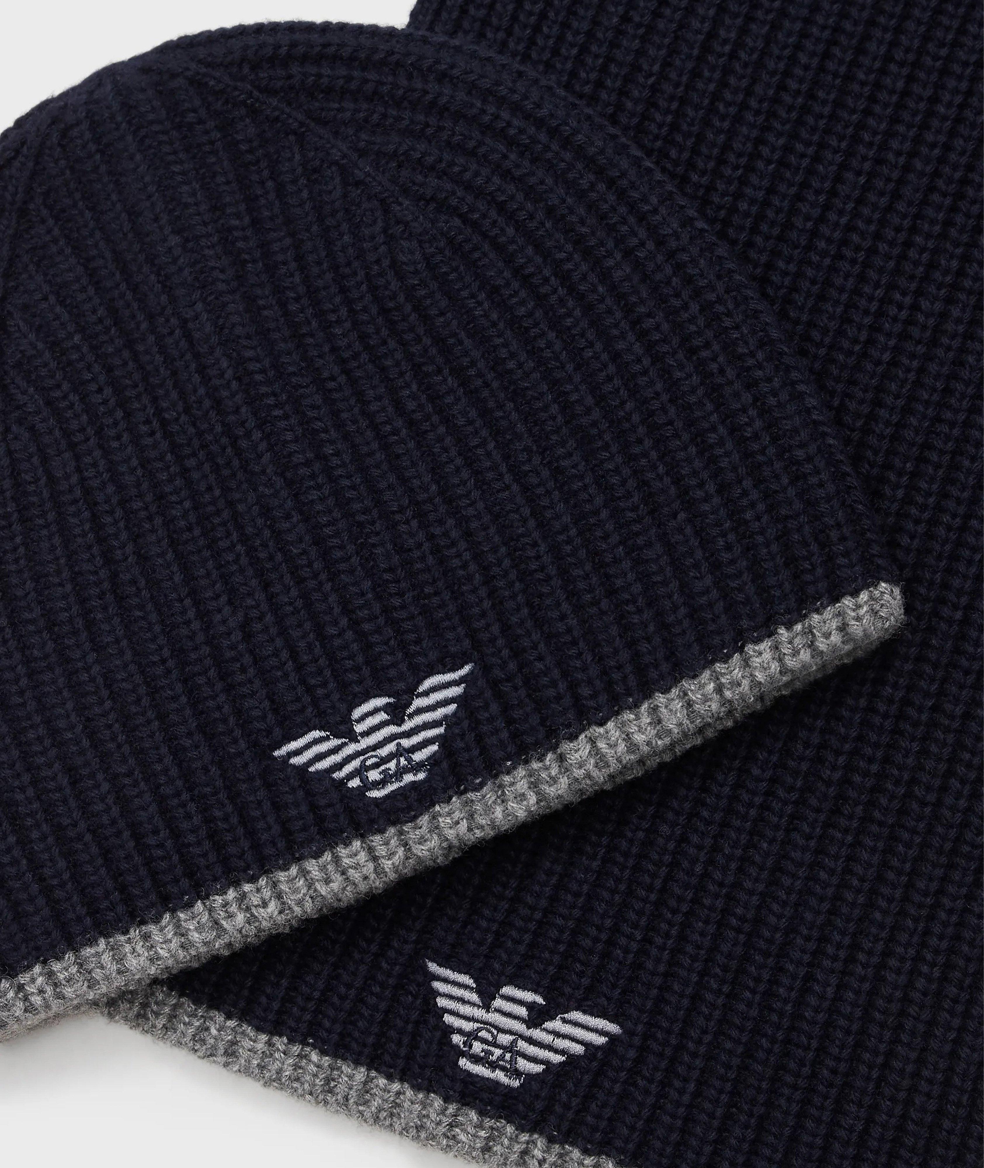 Ensemble, tuque et écharpe en laine et cachemire image 0