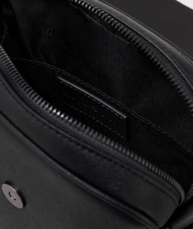Sustainable Saffiano Leather Crossbody Bag image 3