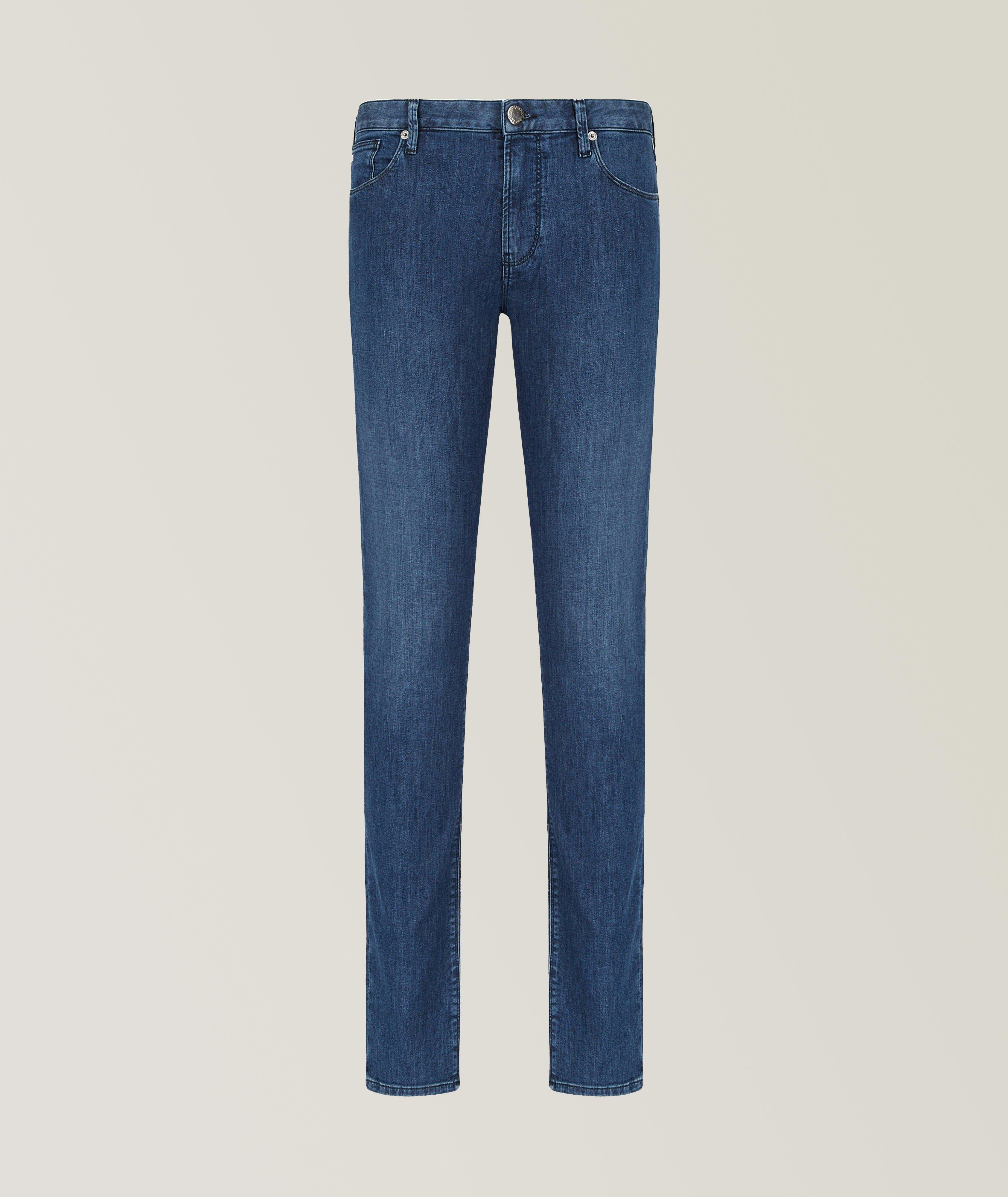 J06 Slim-Fit Cotton-Blend Jeans image 0