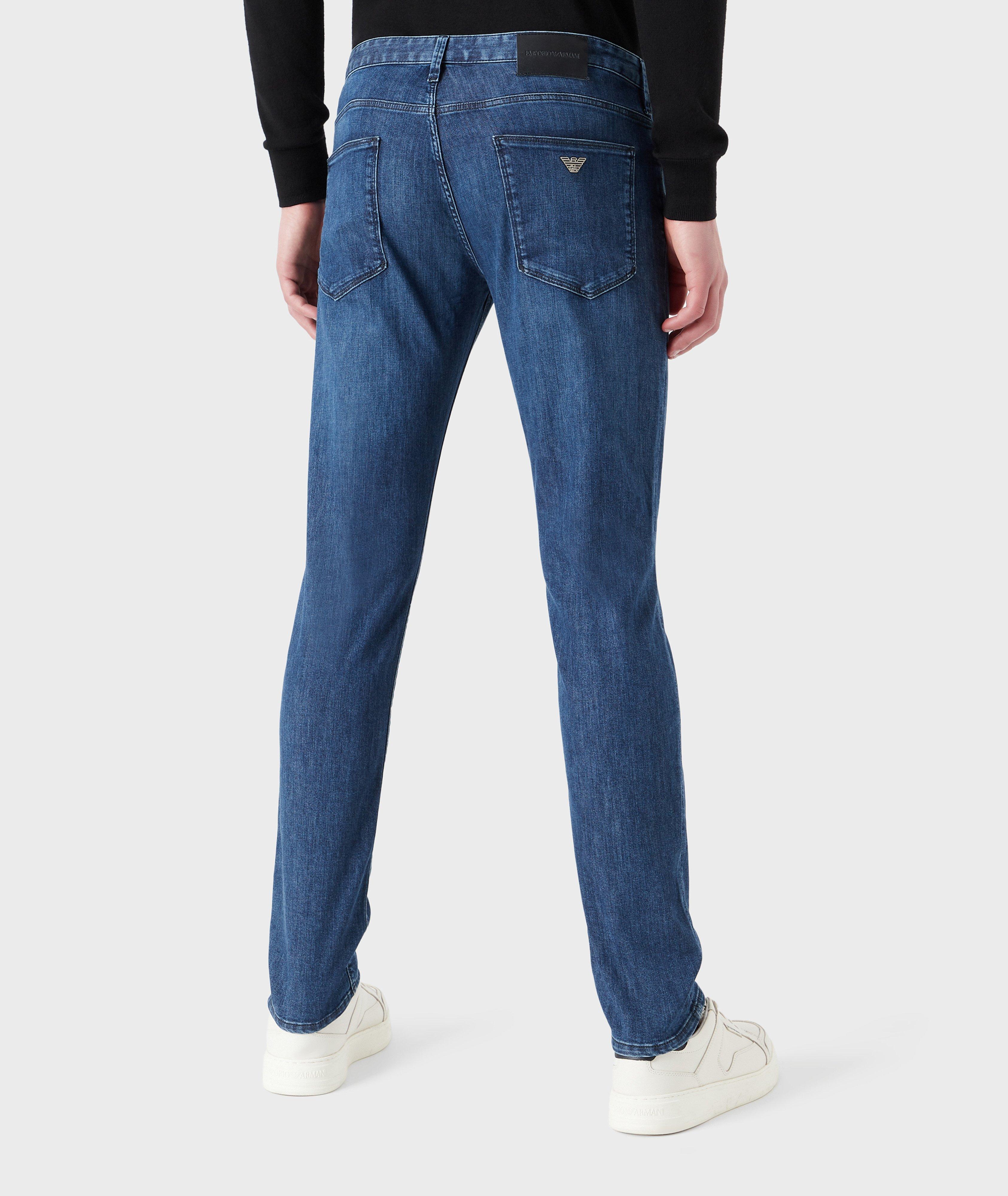 J06 Slim-Fit Cotton-Blend Jeans image 2