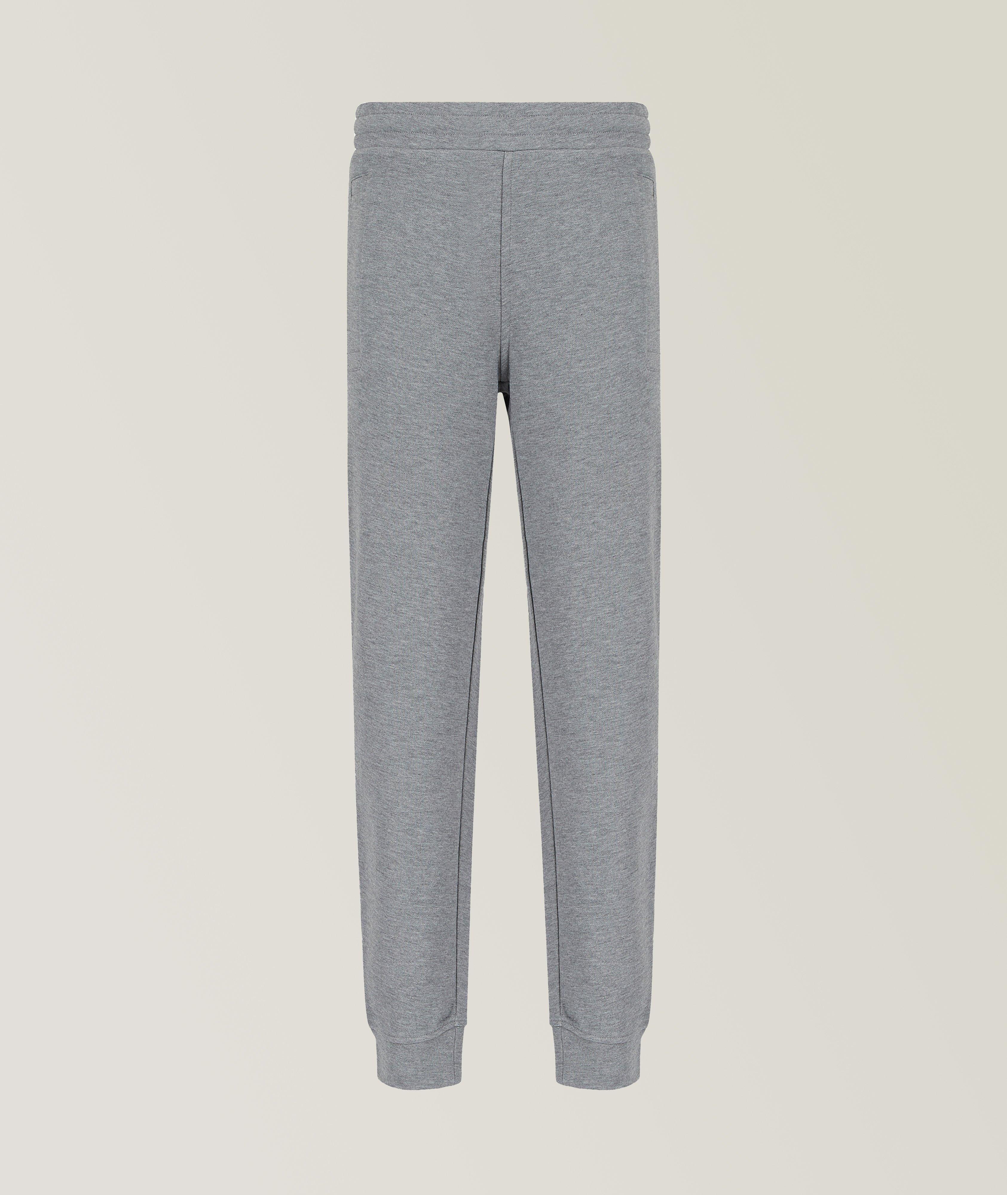 Modal-Cotton Jersey Fleece Joggers image 0