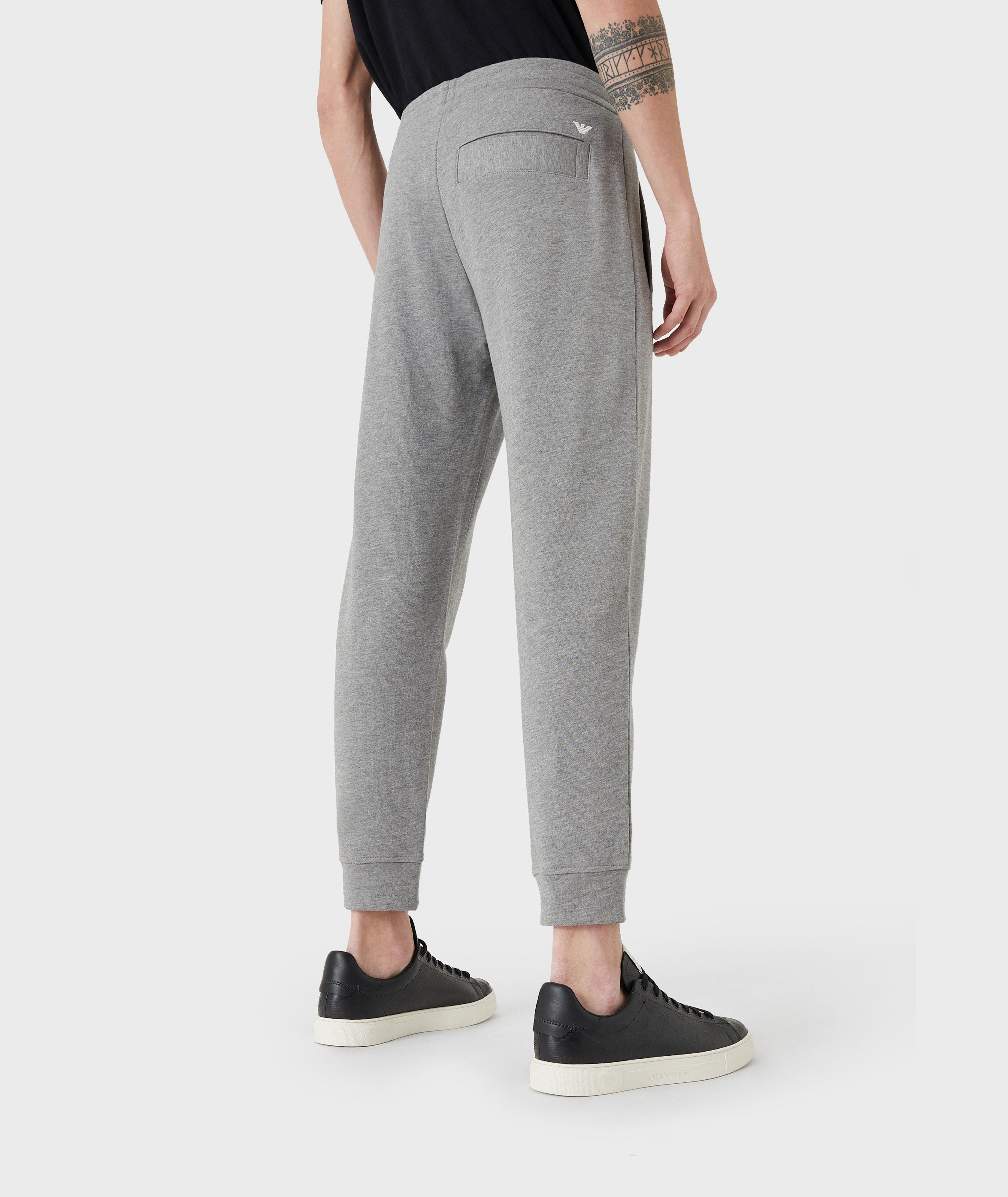 Pantalon sport en jersey de modal et coton image 2