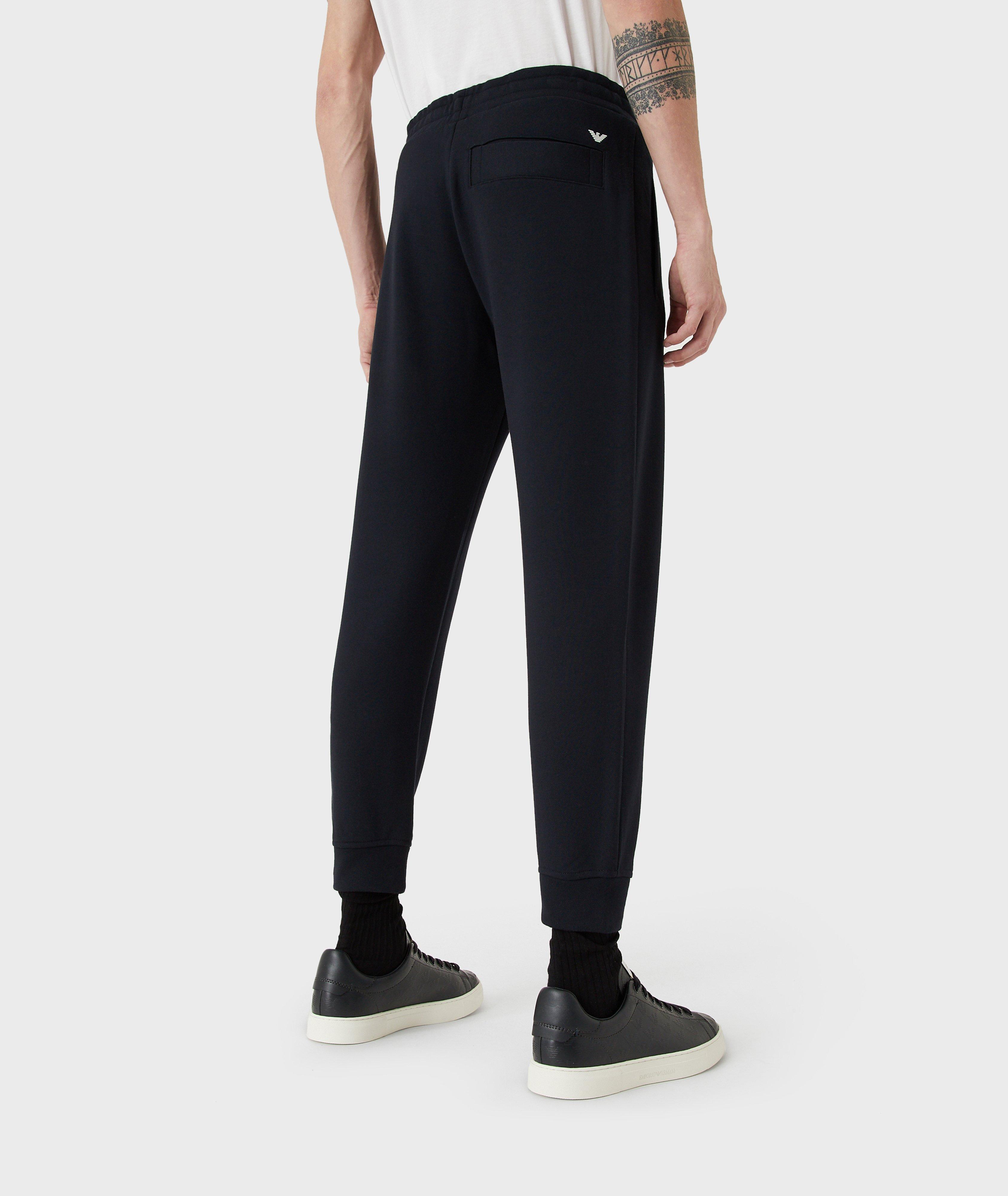 Pantalon sport en jersey de modal et coton image 2