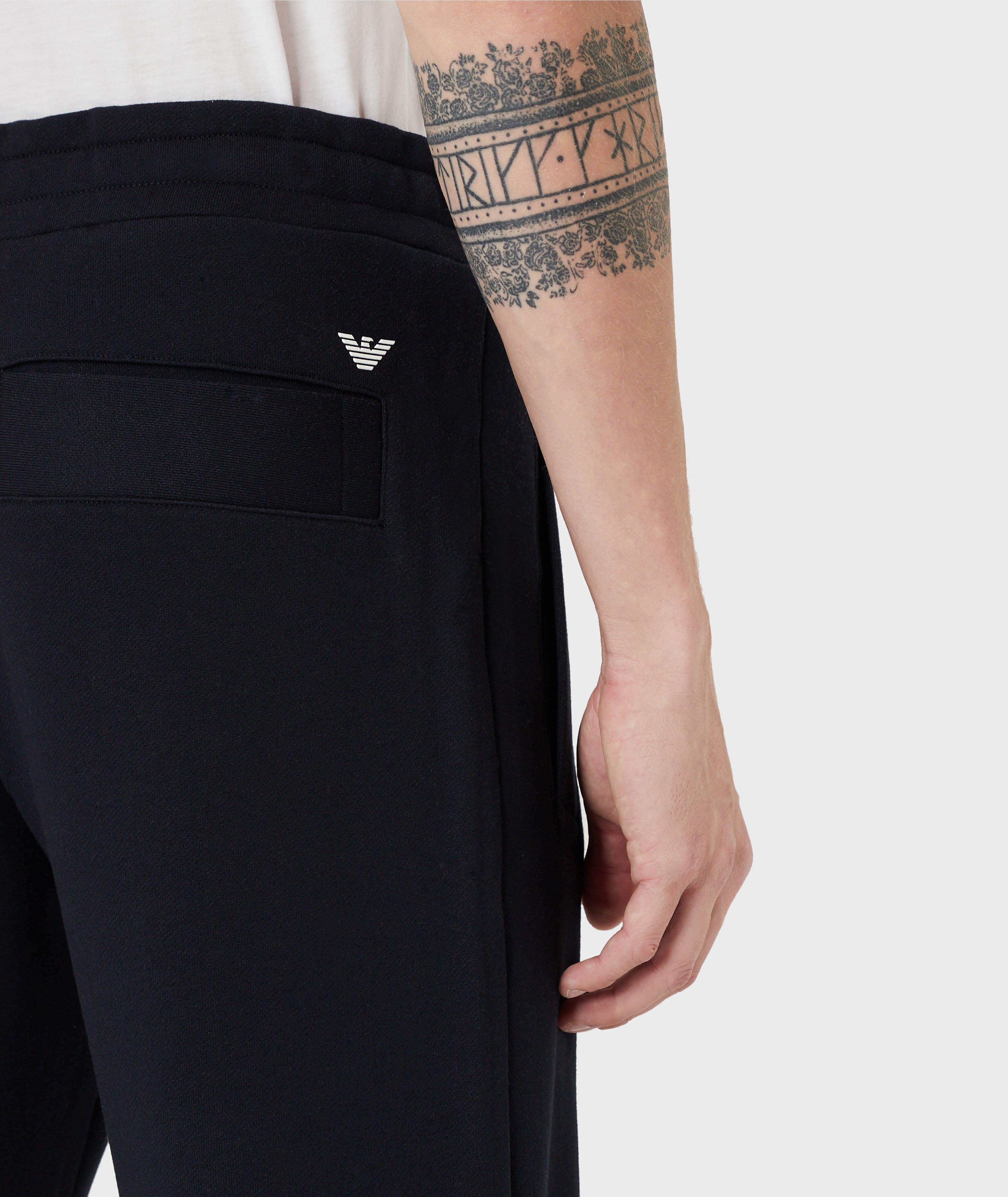 Pantalon sport en jersey de modal et coton image 3
