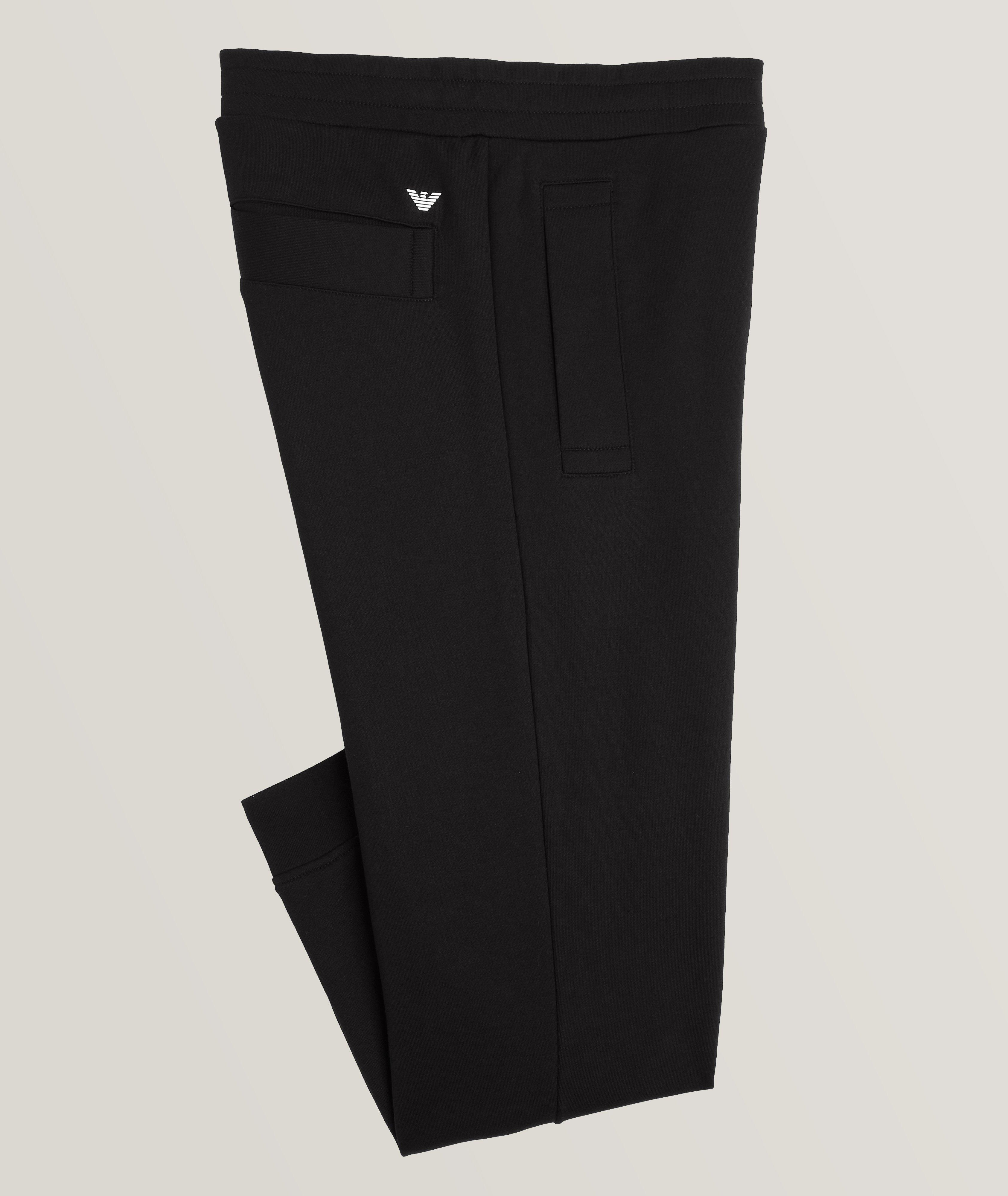 Modal-Cotton Jersey Fleece Joggers image 0