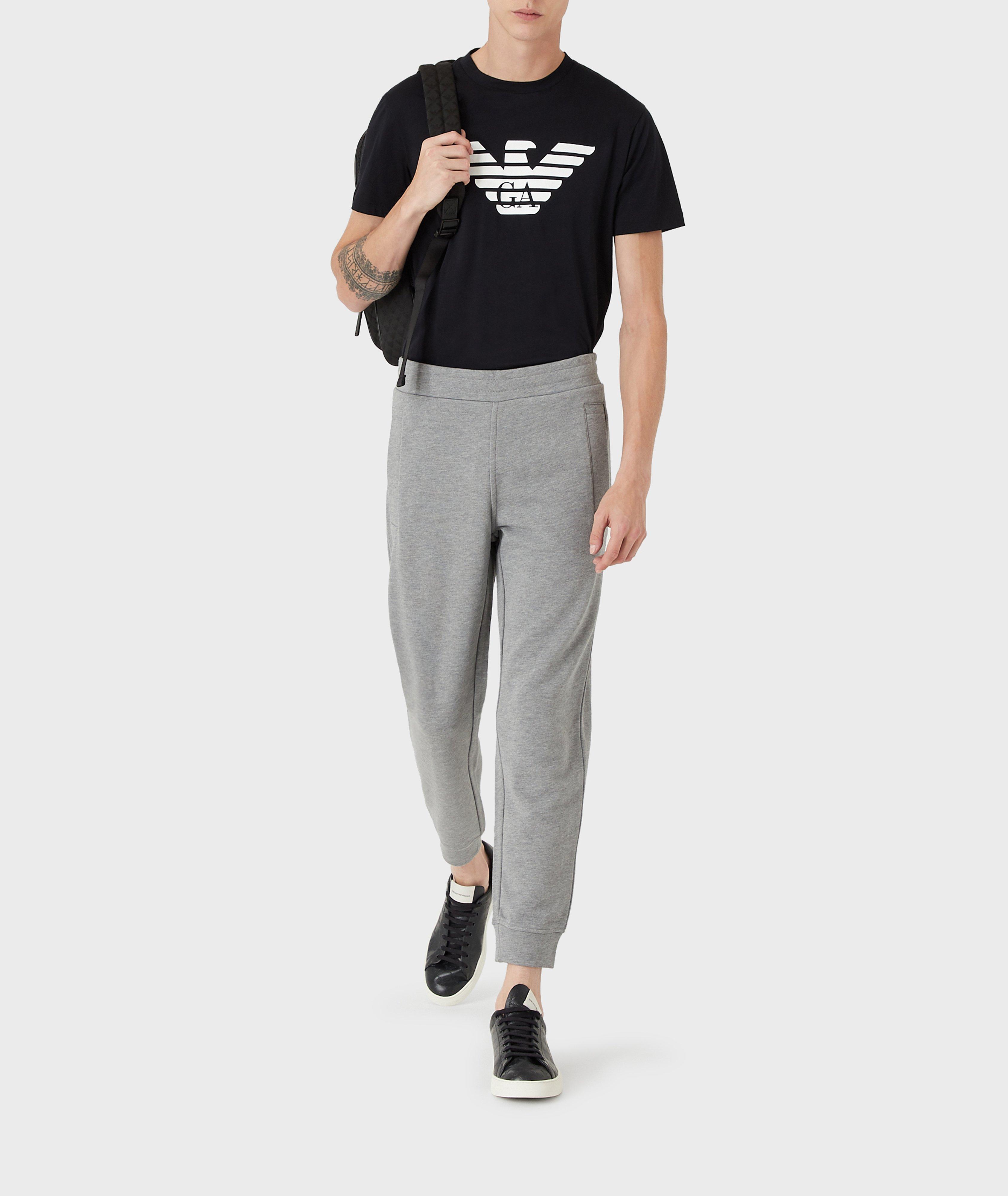 Logo Pima Jersey Cotton T-Shirt image 4