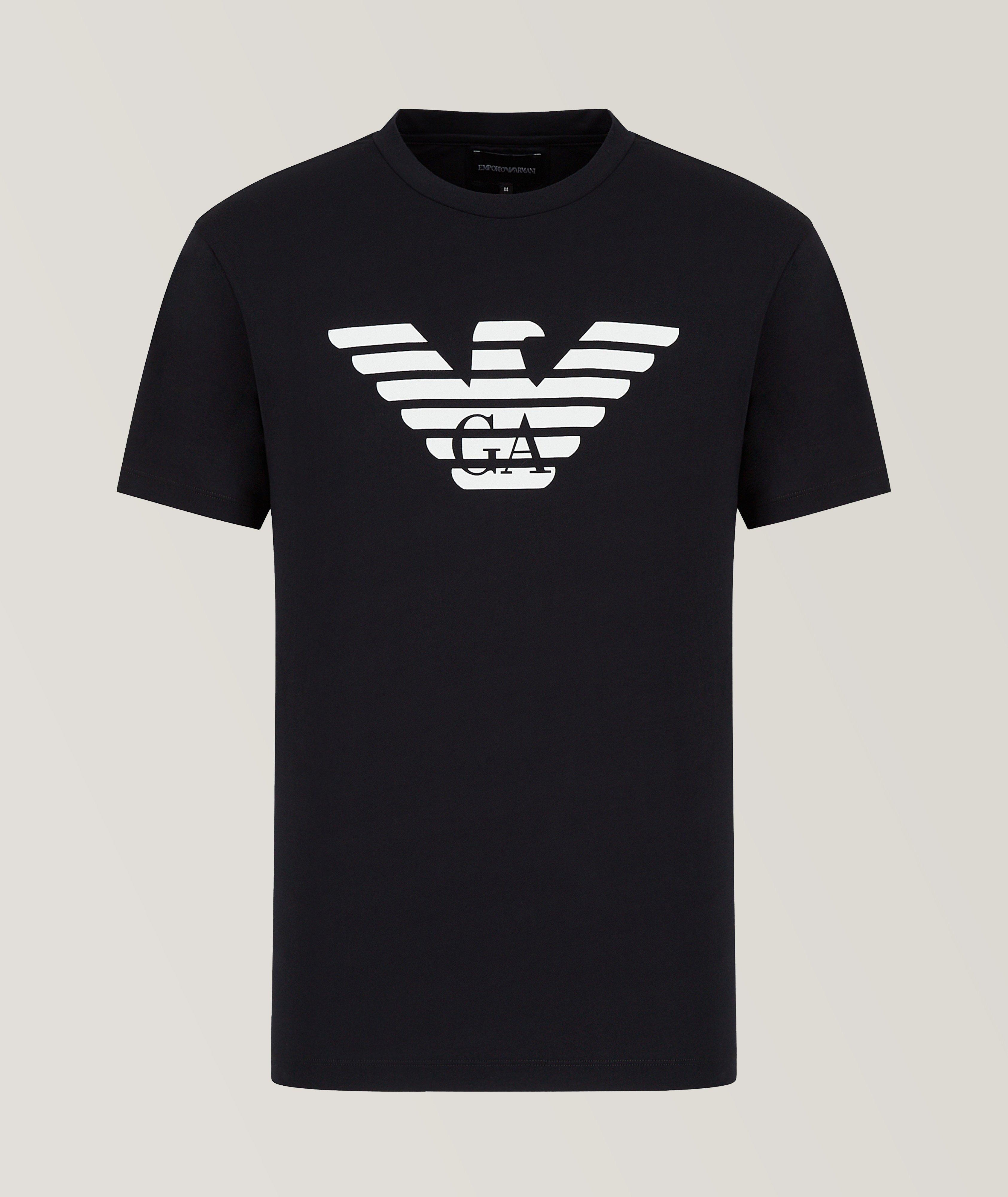 Logo Pima Jersey Cotton T-Shirt image 0