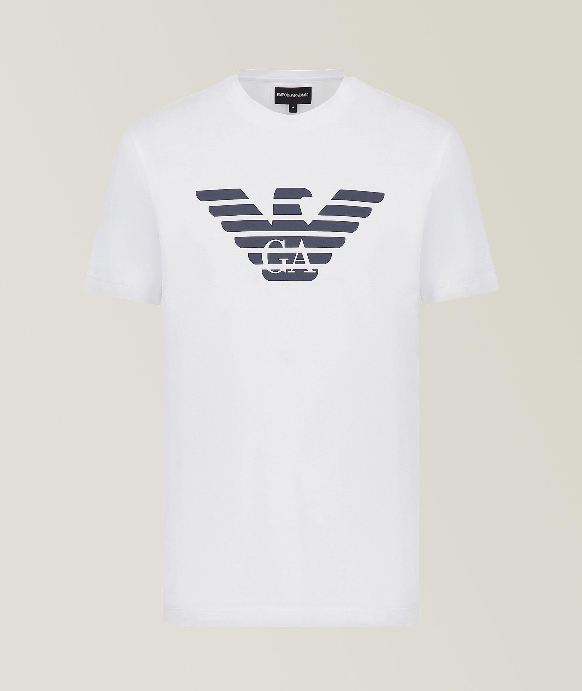 Logo Pima Jersey Cotton T-Shirt image 0