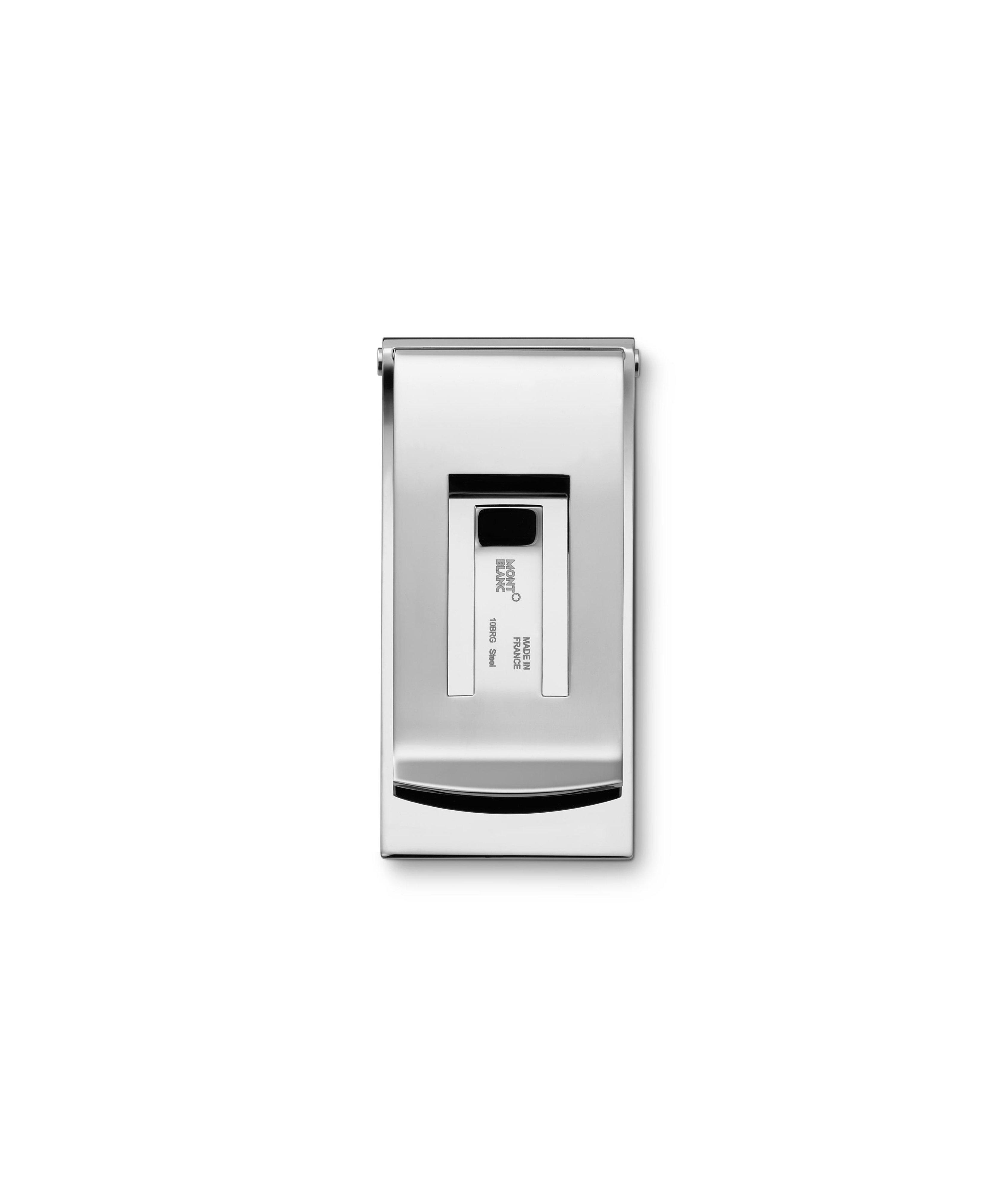 Pince à billets en acier inoxydable à détail en carbone image 4