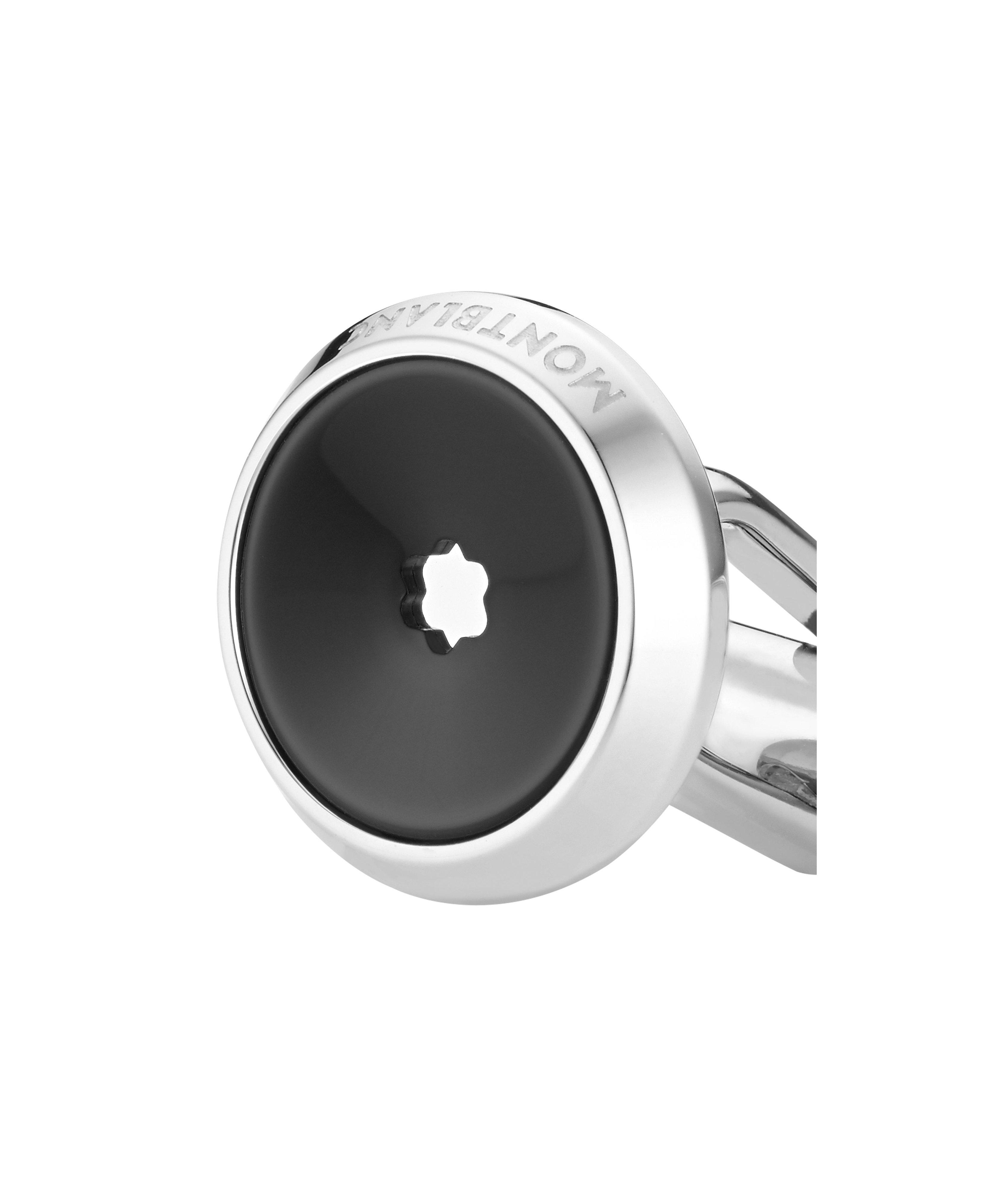 Snowcap Logo Round Cufflinks image 1