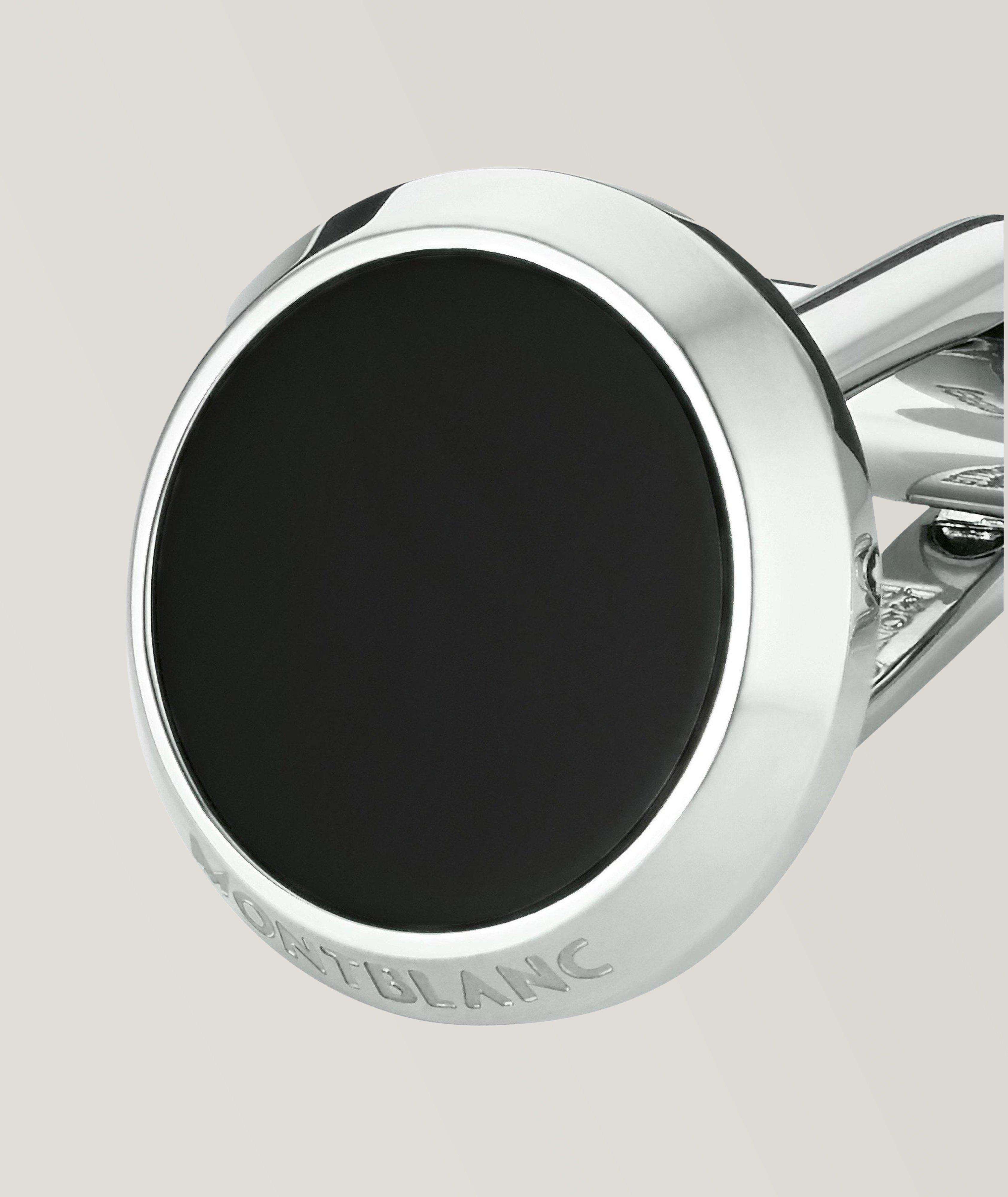 Meisterstück Onyx Round Cufflinks image 1