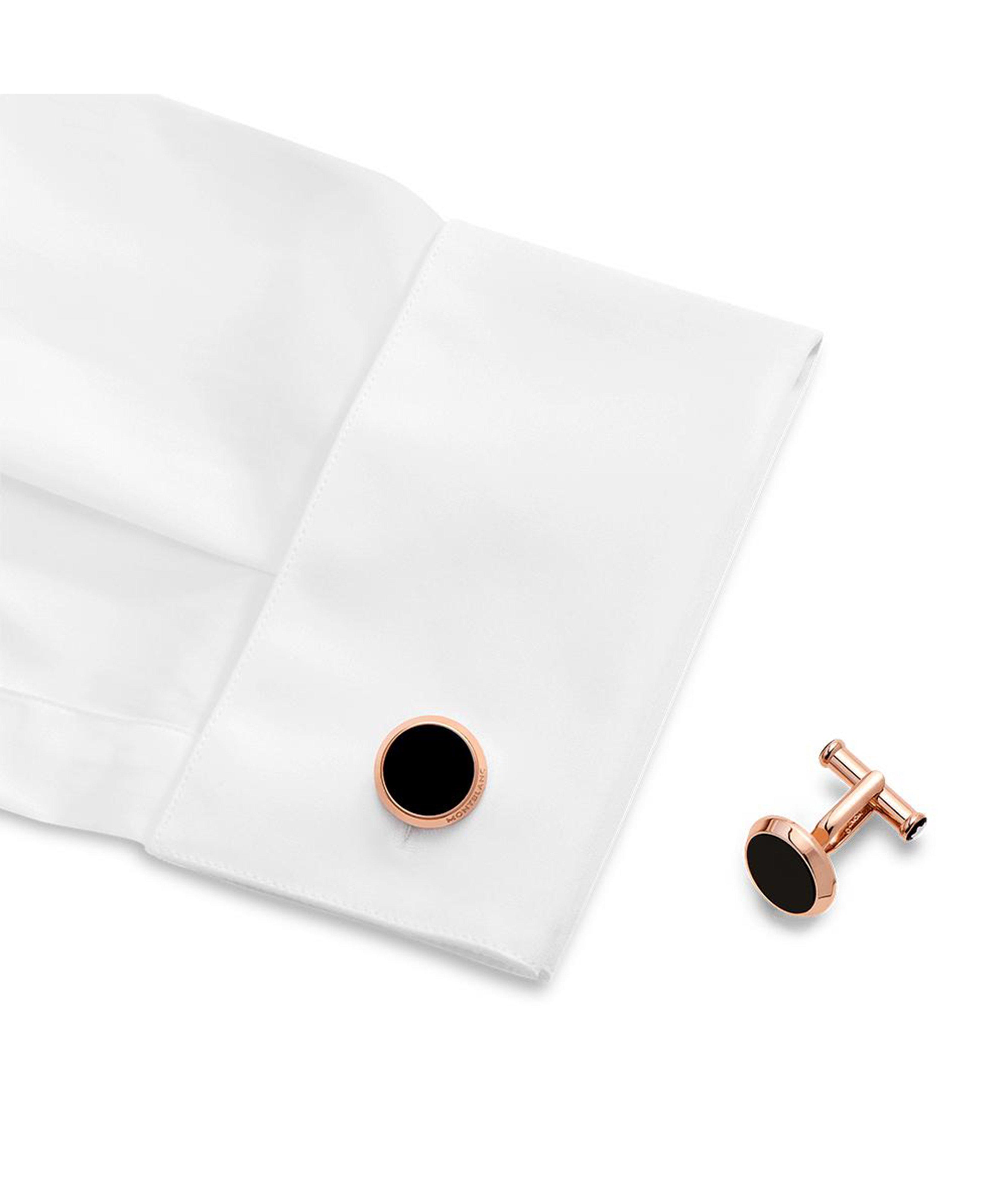 Meisterstück Onyx Round Cufflinks image 3