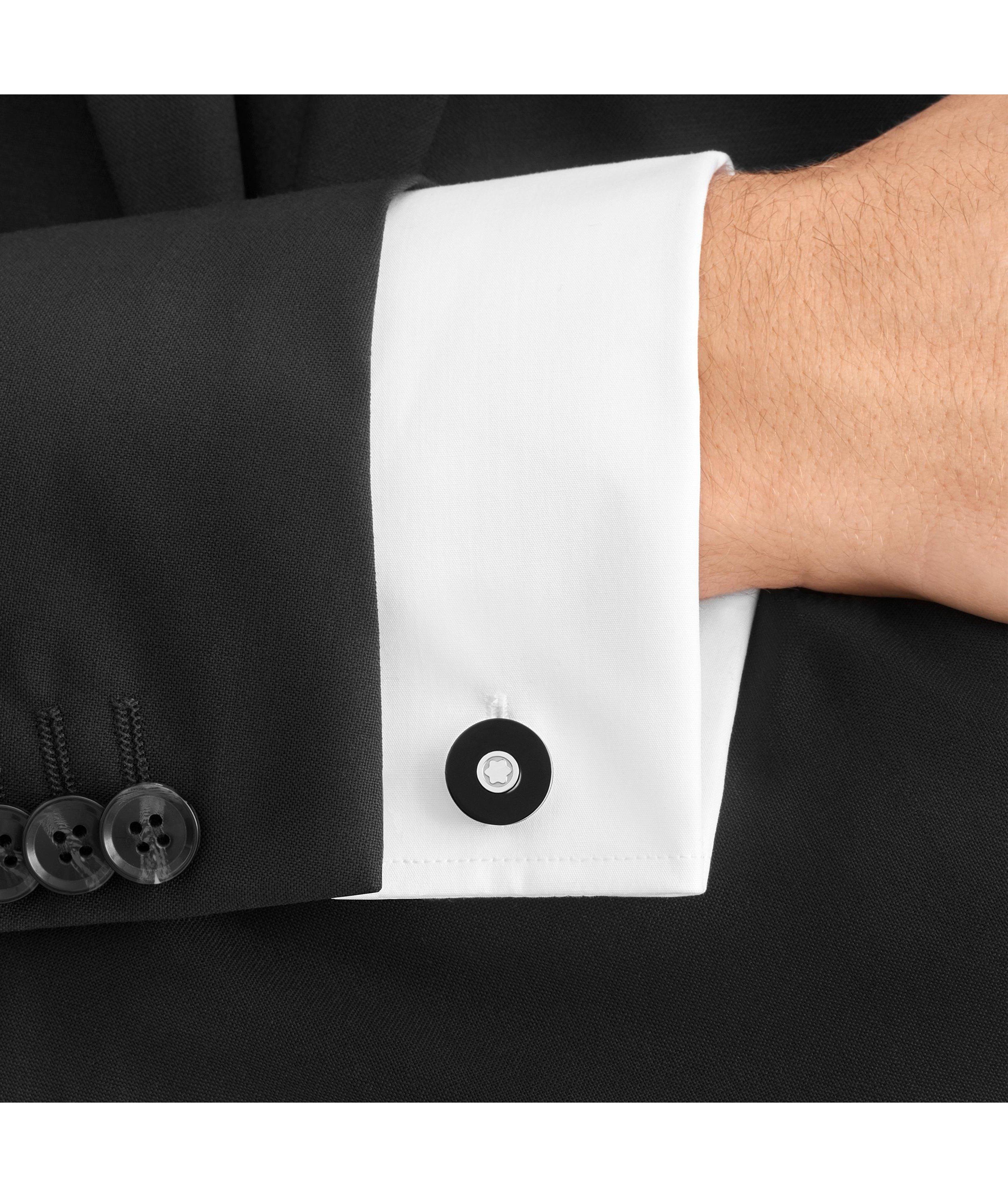 Pix Round Cufflinks image 1