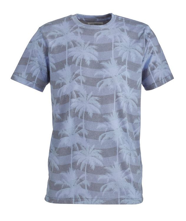 Palm Waves Cotton-Blend T-Shirt picture 1