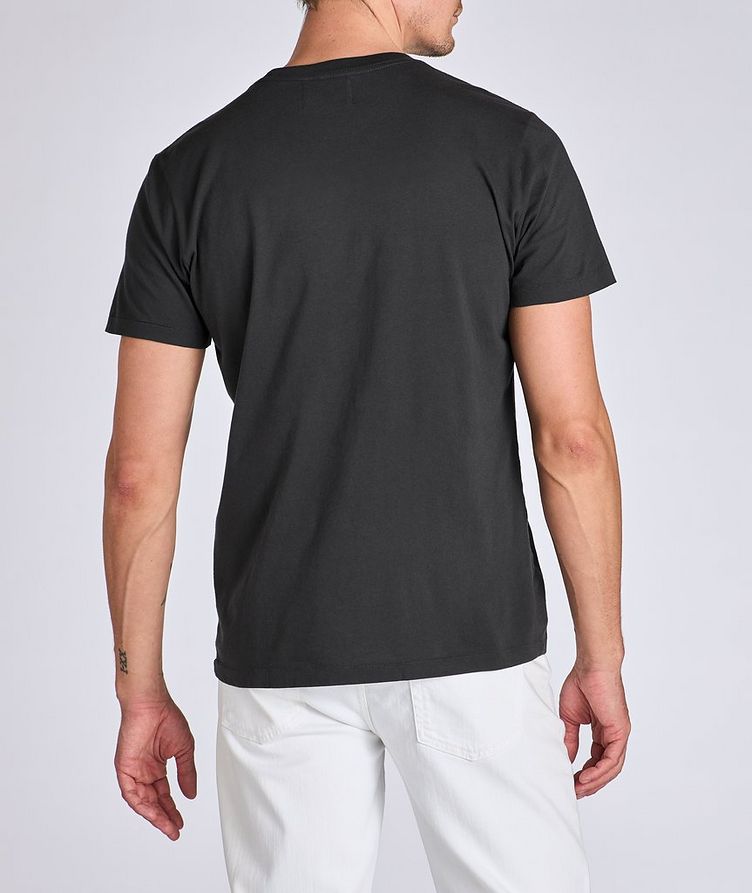 Noir Waves Cotton T-Shirt image 2
