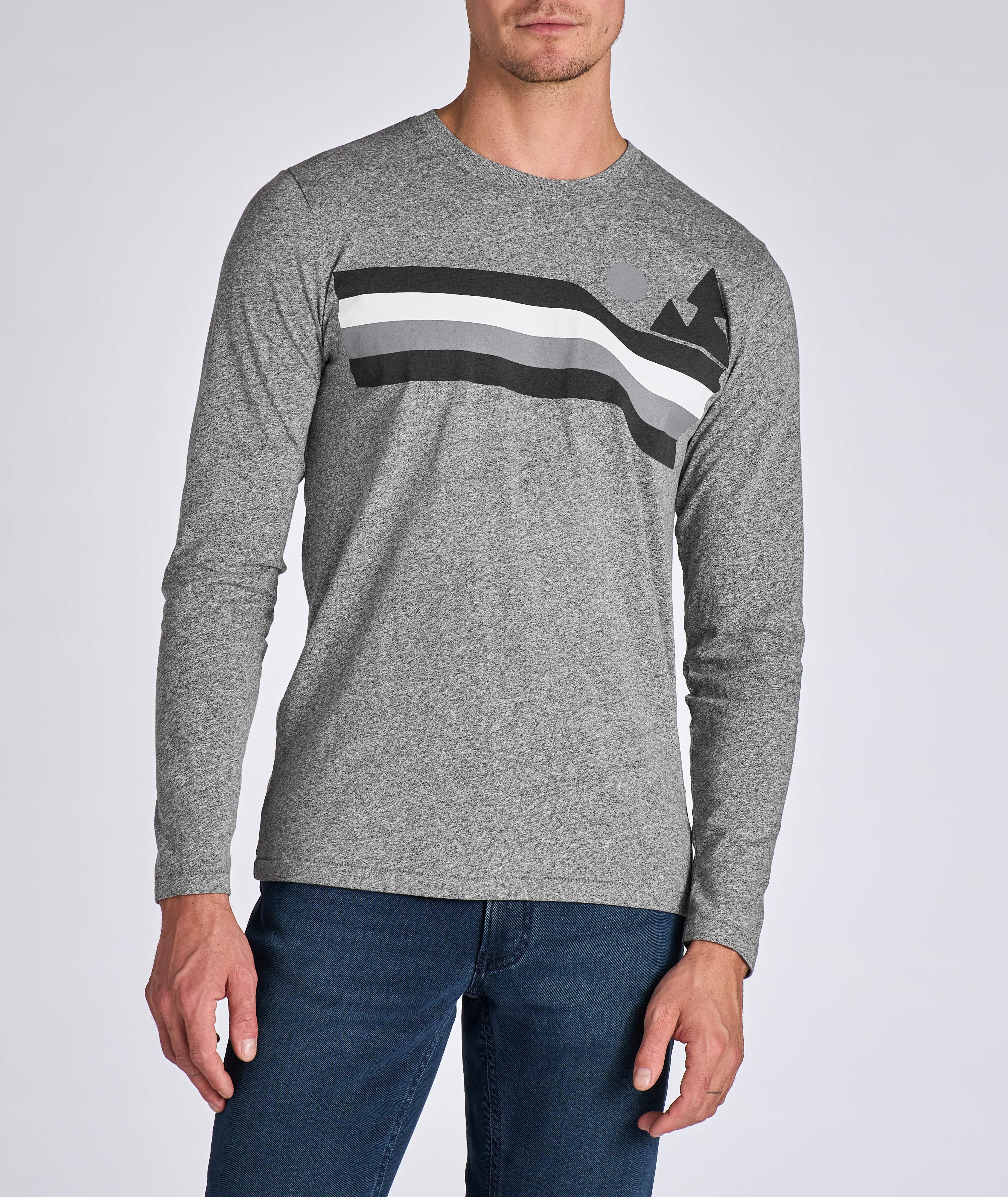 Evergreen Long-Sleeve Cotton-Blend T-Shirt image 1