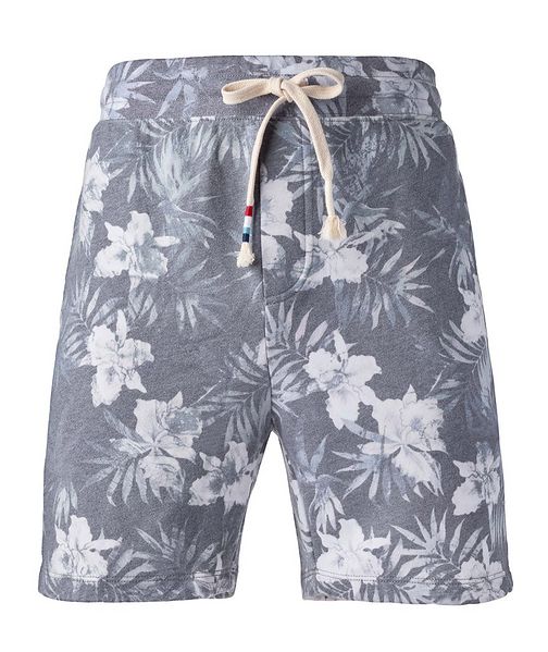 Sol Angeles Twilight Floral Cotton-Blend Shorts