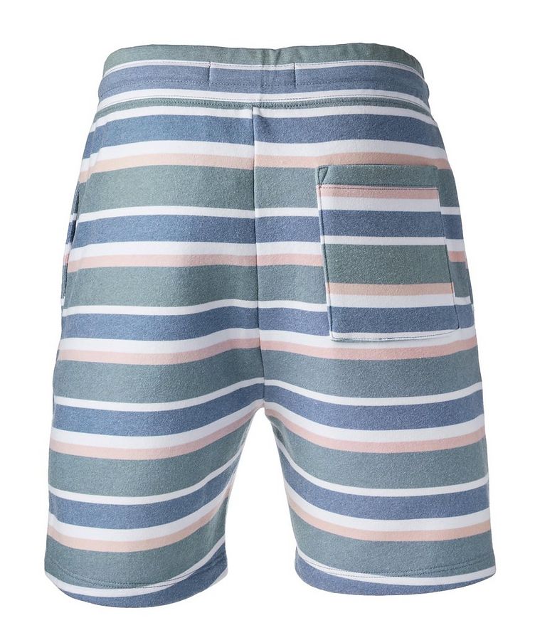 Cottage Stripe Cotton-Blend Shorts image 1