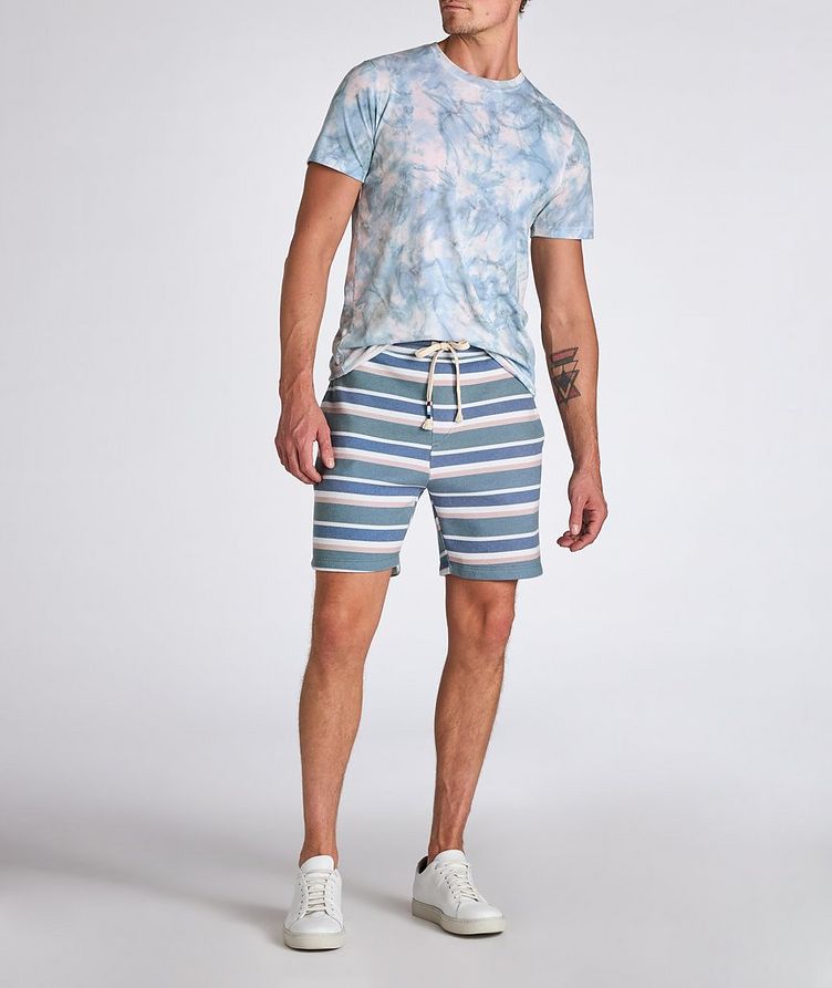 Cottage Stripe Cotton-Blend Shorts image 4