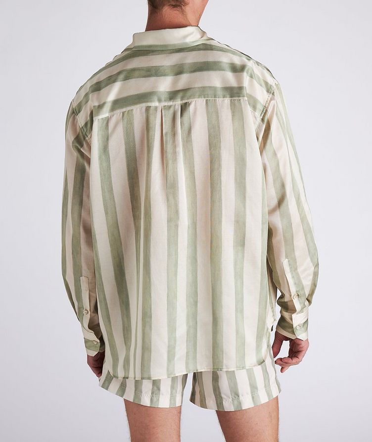 Striped Silk-Cotton Shirt image 2