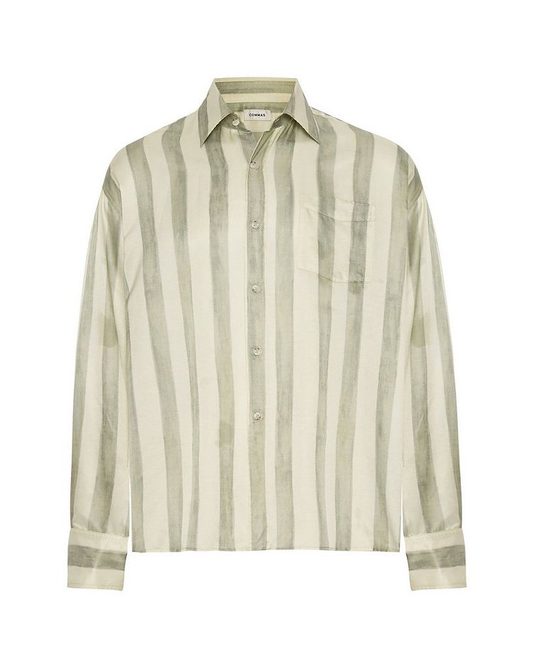Striped Silk-Cotton Shirt image 0