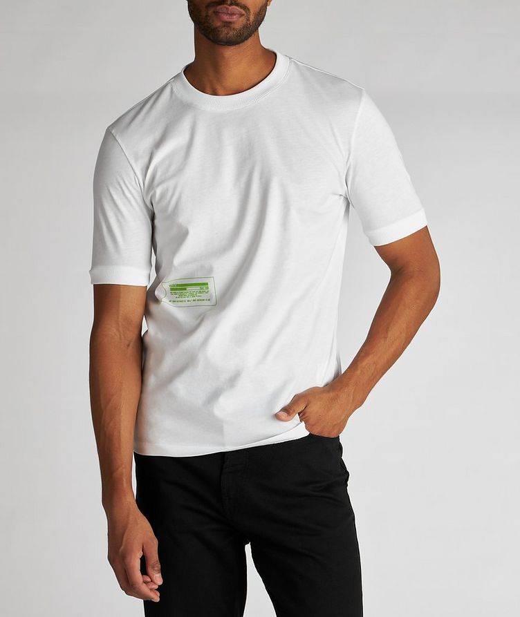 Cyber Manifesto Logo Cotton T-Shirt image 1