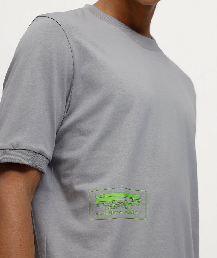 Cyber Manifesto Logo Cotton T-Shirt image 3