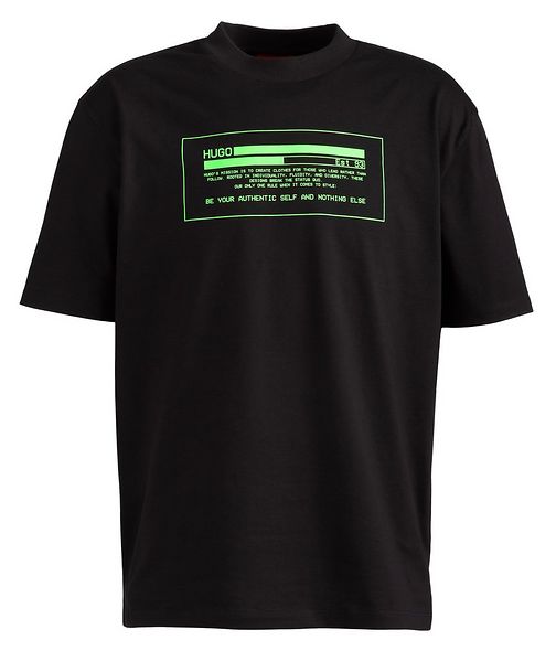HUGO Hacker Logo Cotton T-Shirt