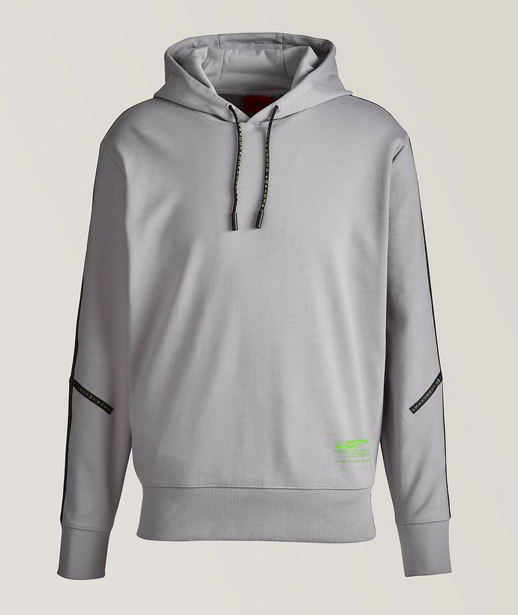 Cyber Graphic Cotton Hoodie image 0
