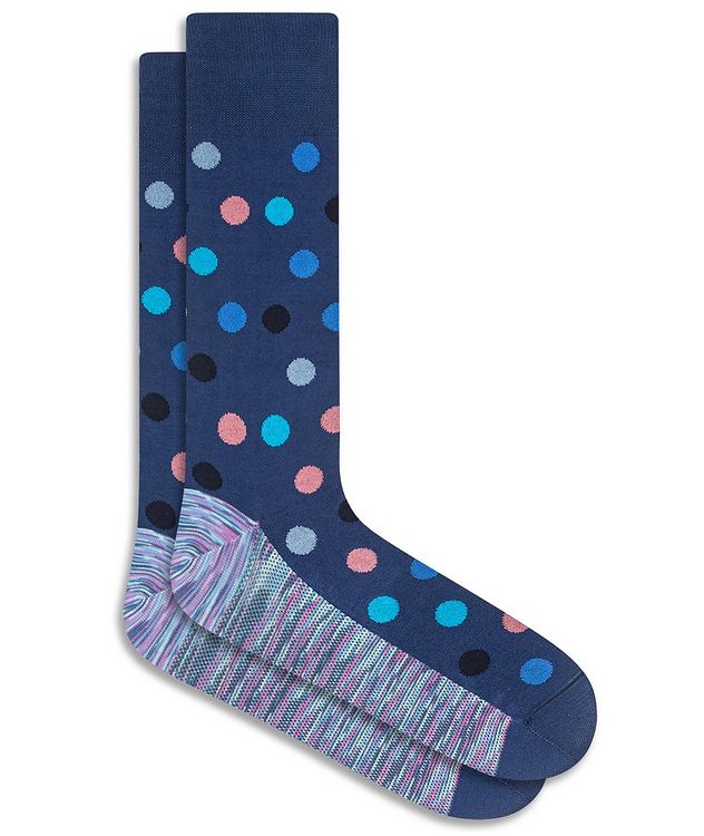 Printed Stretch-Cotton Socks picture 1